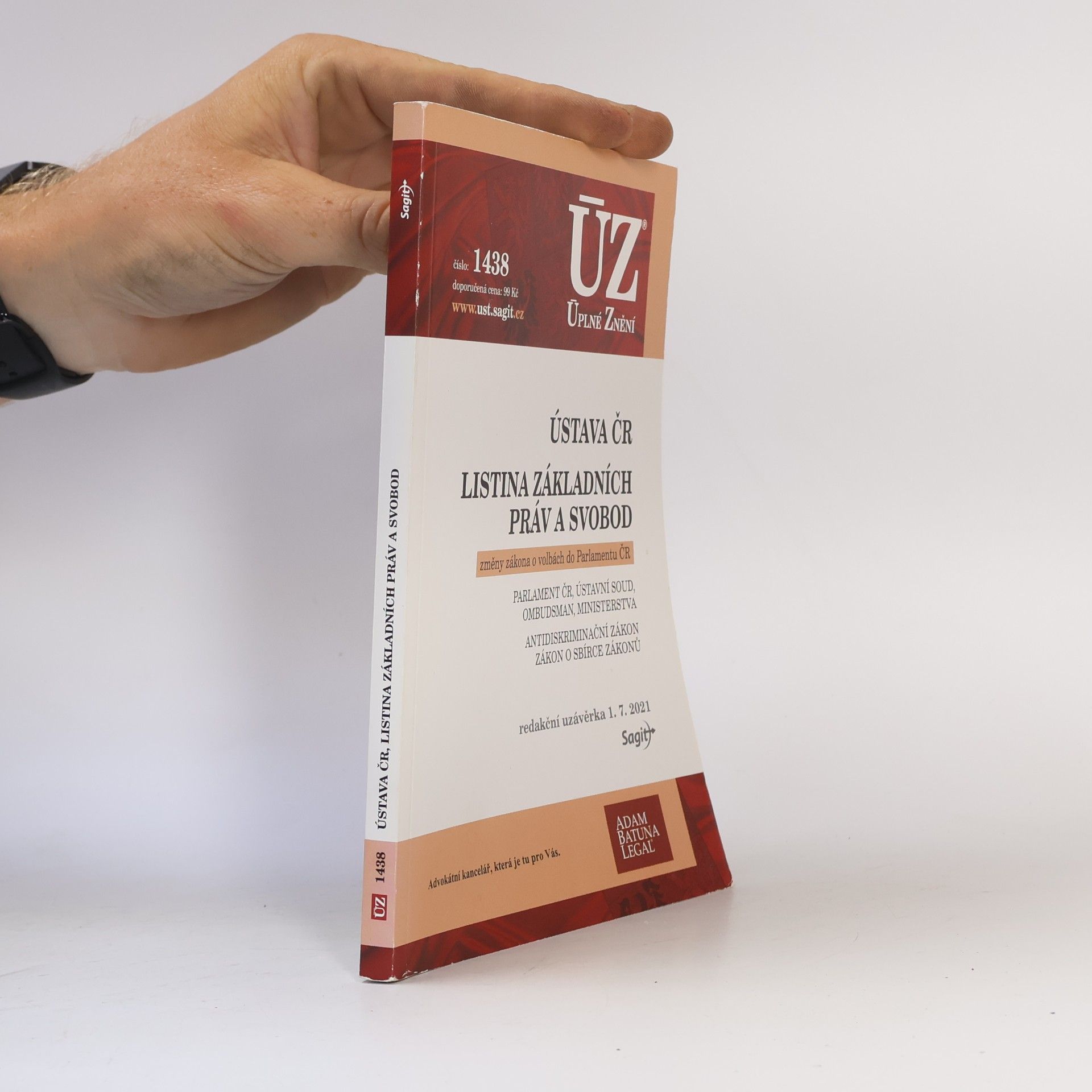 Collectif d'auteurs ÚZ 1438. Ústava ČR, Listina základních práv a svobod