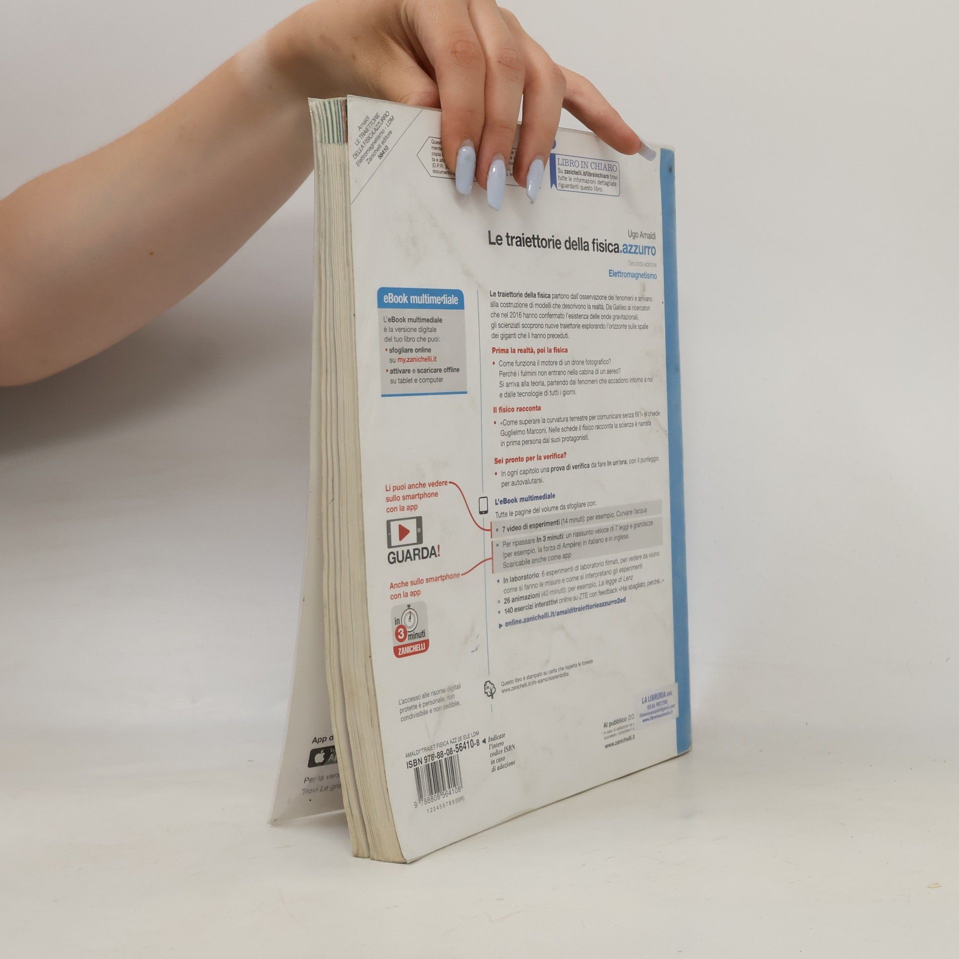 Ugo Amaldi Le traiettorie della fisica.azzurro. Elettromagnetismo. Per le Scuole superiori. Con e-book - Seconda edizione