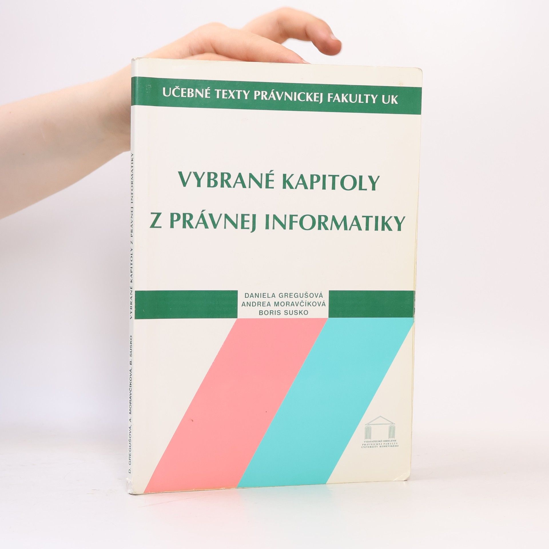 Boris Susko Vybrané kapitoly z právnej informatiky