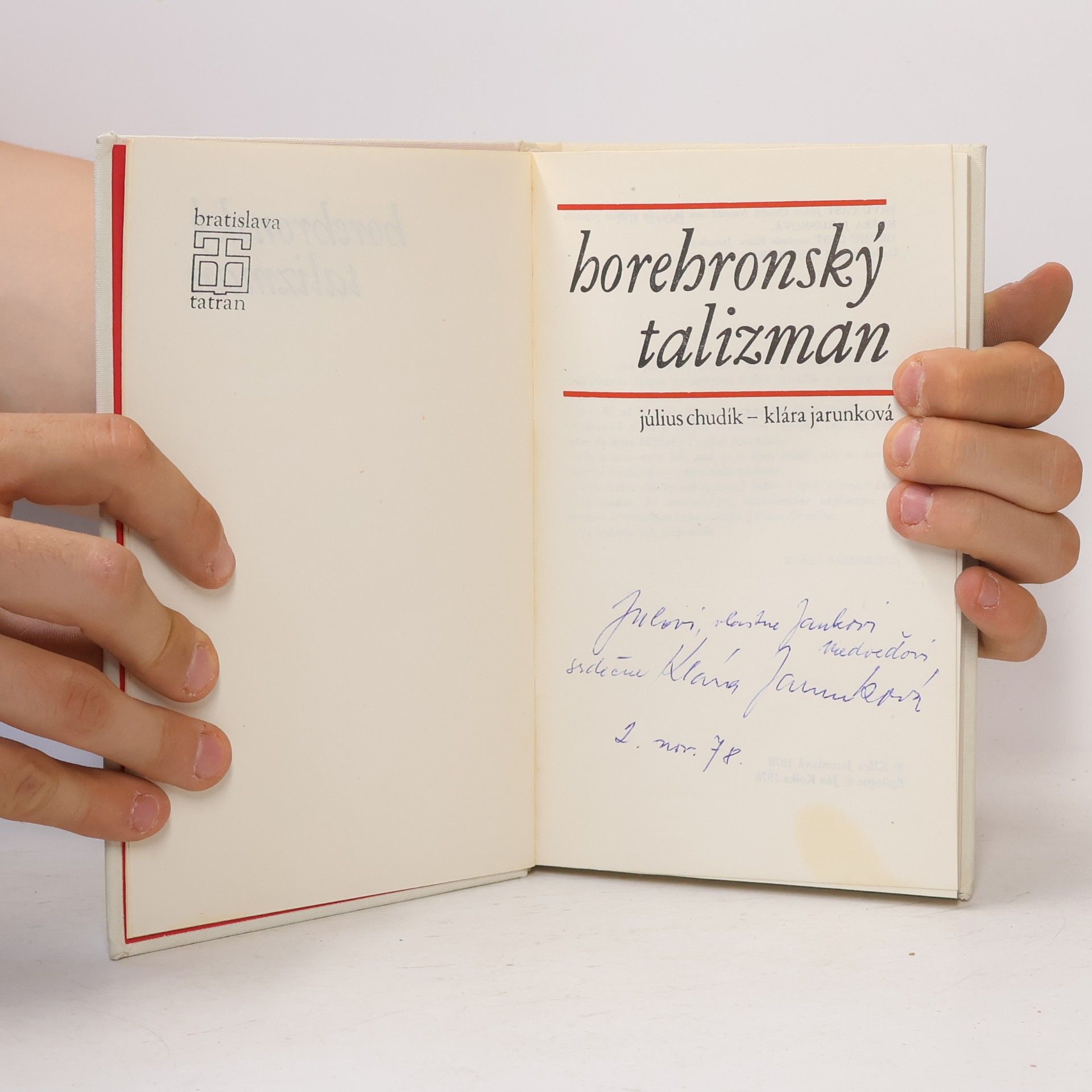 Július Chudík Horehronský talizman