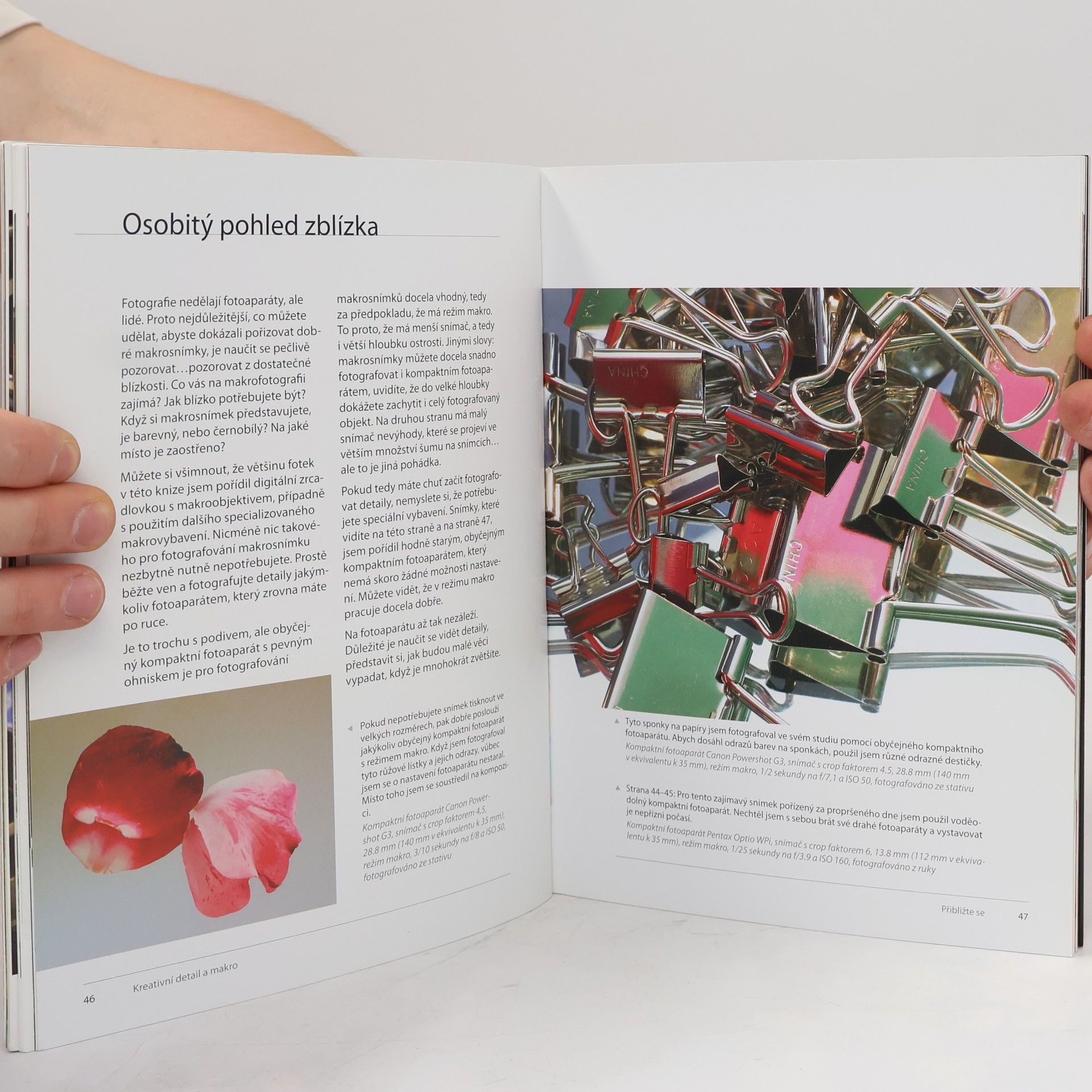 Harold L. Davis Kreativní detail a makro: Tipy a techniky pro digitální fotografie
