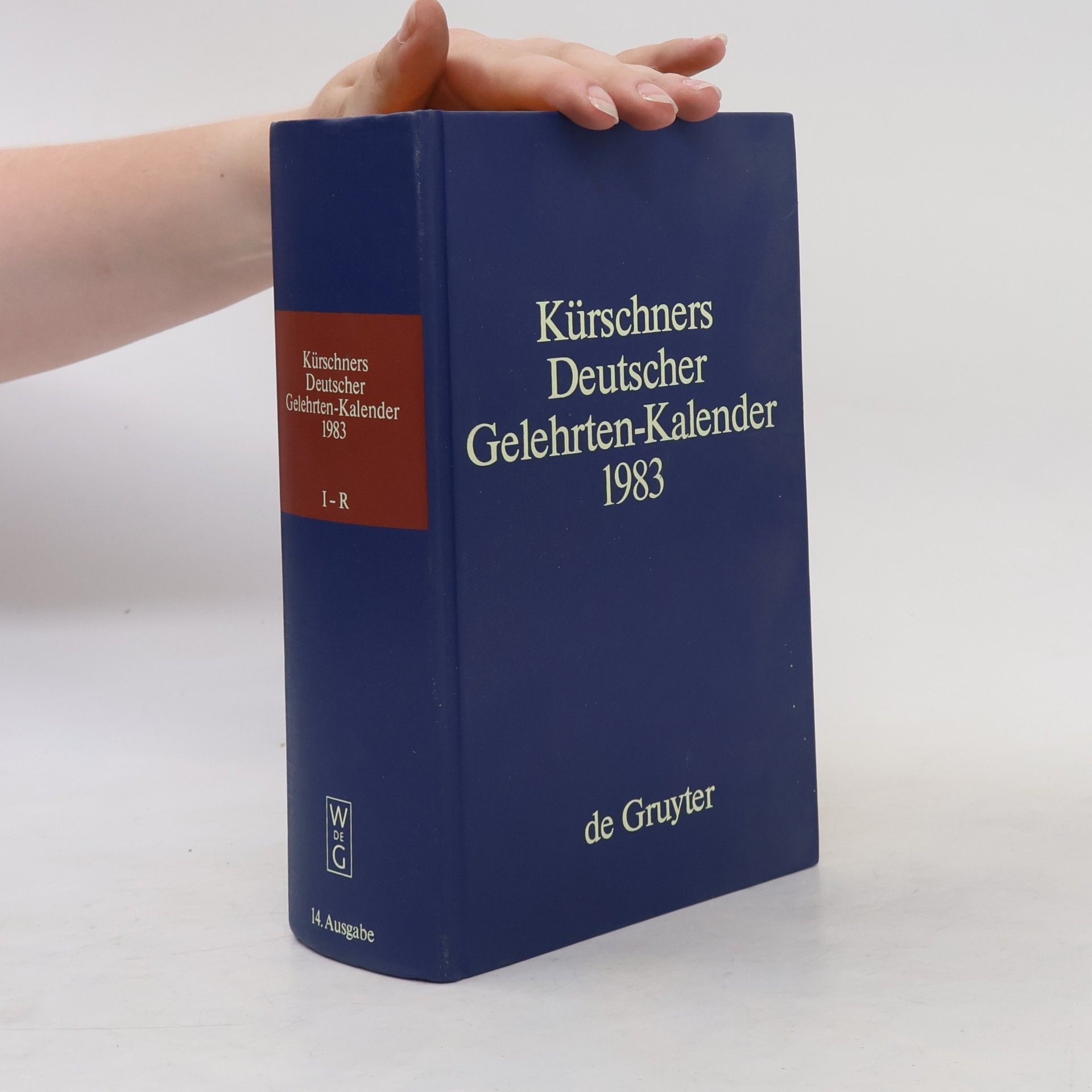 Schuder Kürschners Deutscher Gelehrten-Kalender 1983 - 14. Ausgabe