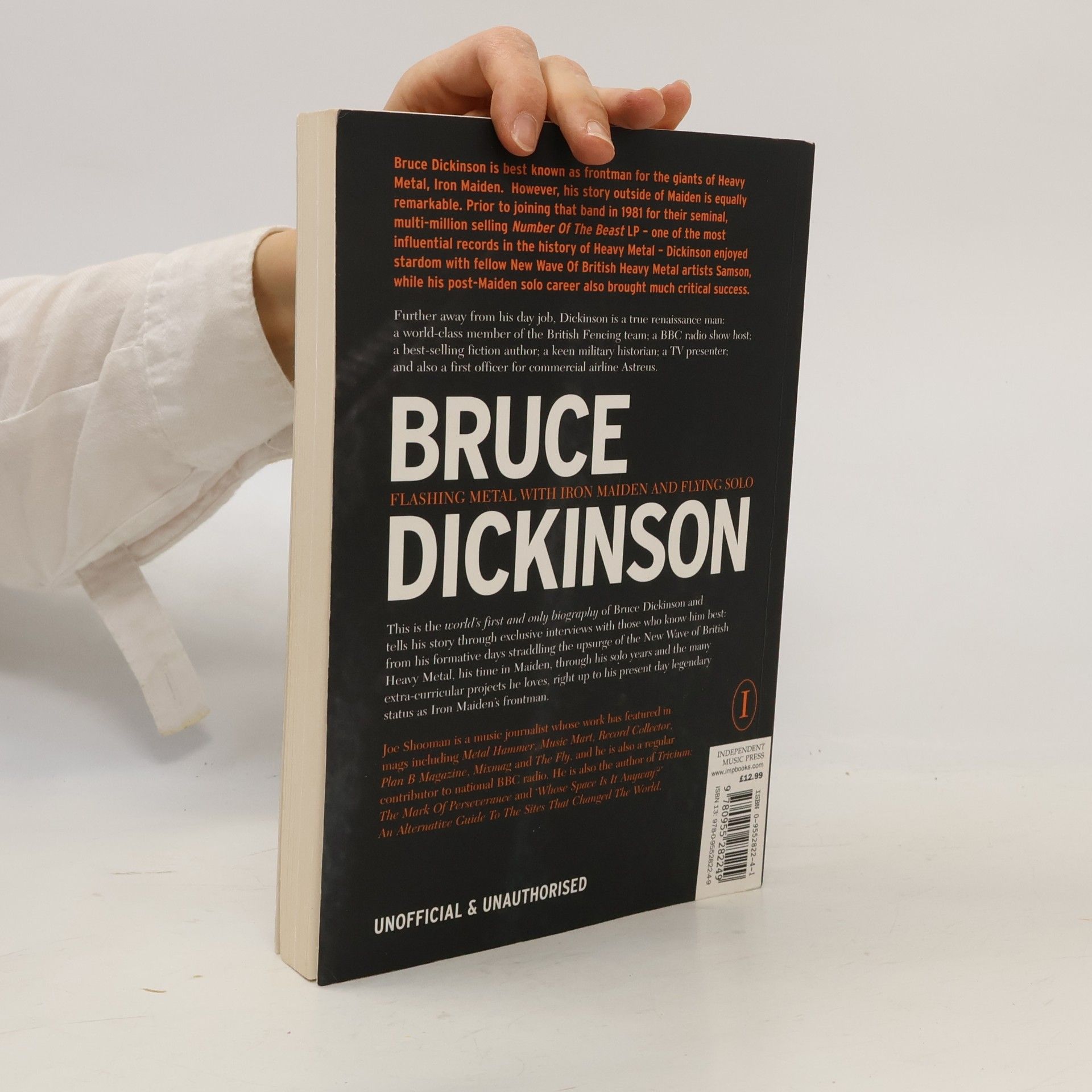 Joe Shooman Bruce Dickinson