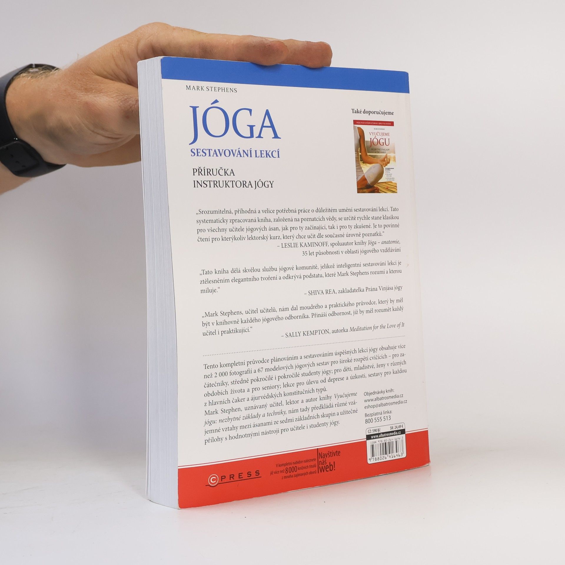 Mark Stephens Jóga – sestavování lekcí: Příručka instruktora jógy