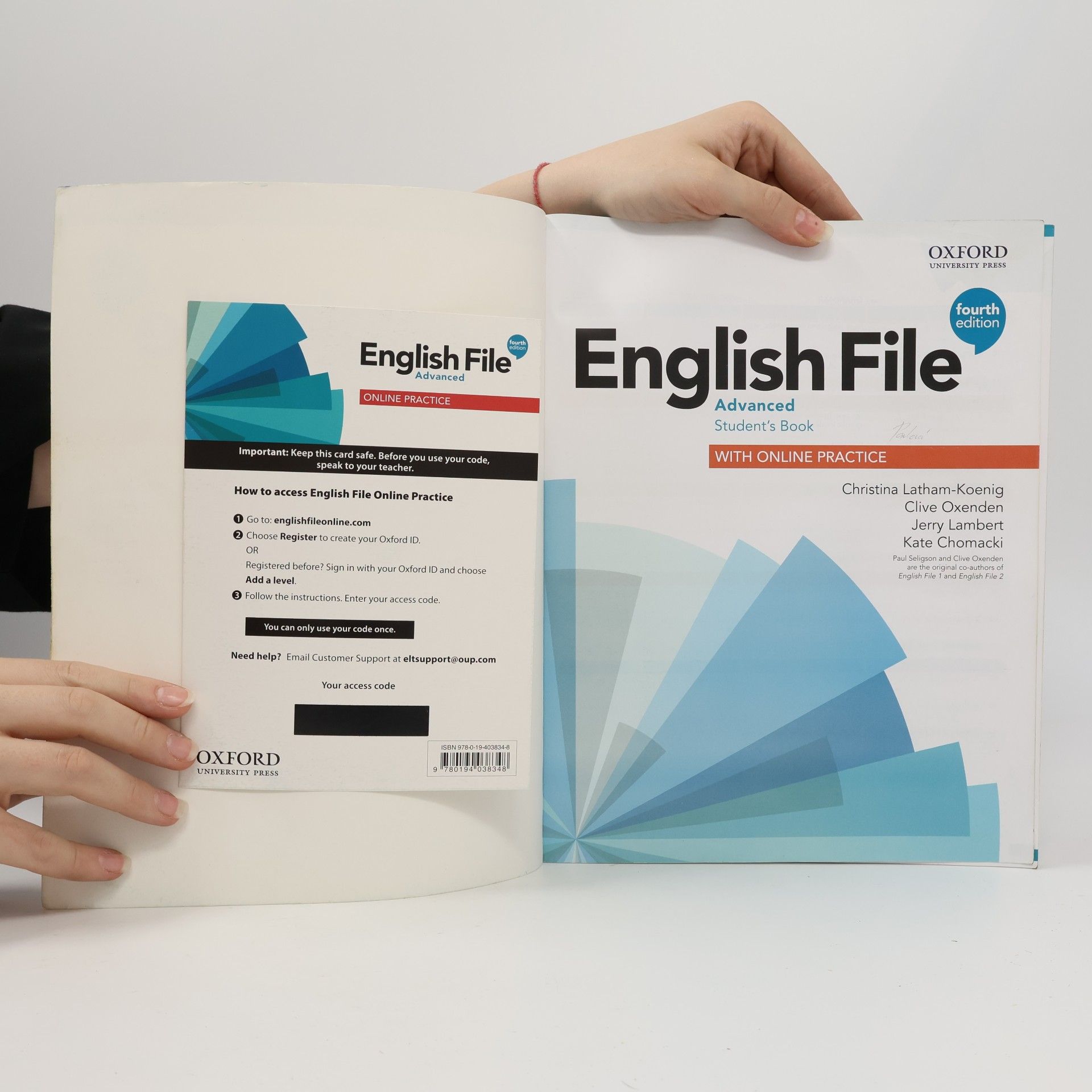 Christina Latham-Koenig English file : advanced. Student's book : with online practice