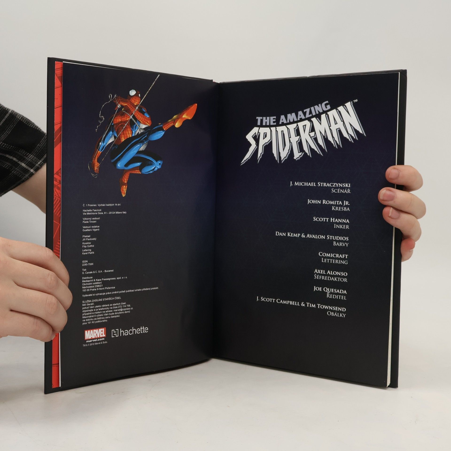 J. Michael Straczynski Ultimátní komiksový komplet 21. Amazing Spiderman. Návrat