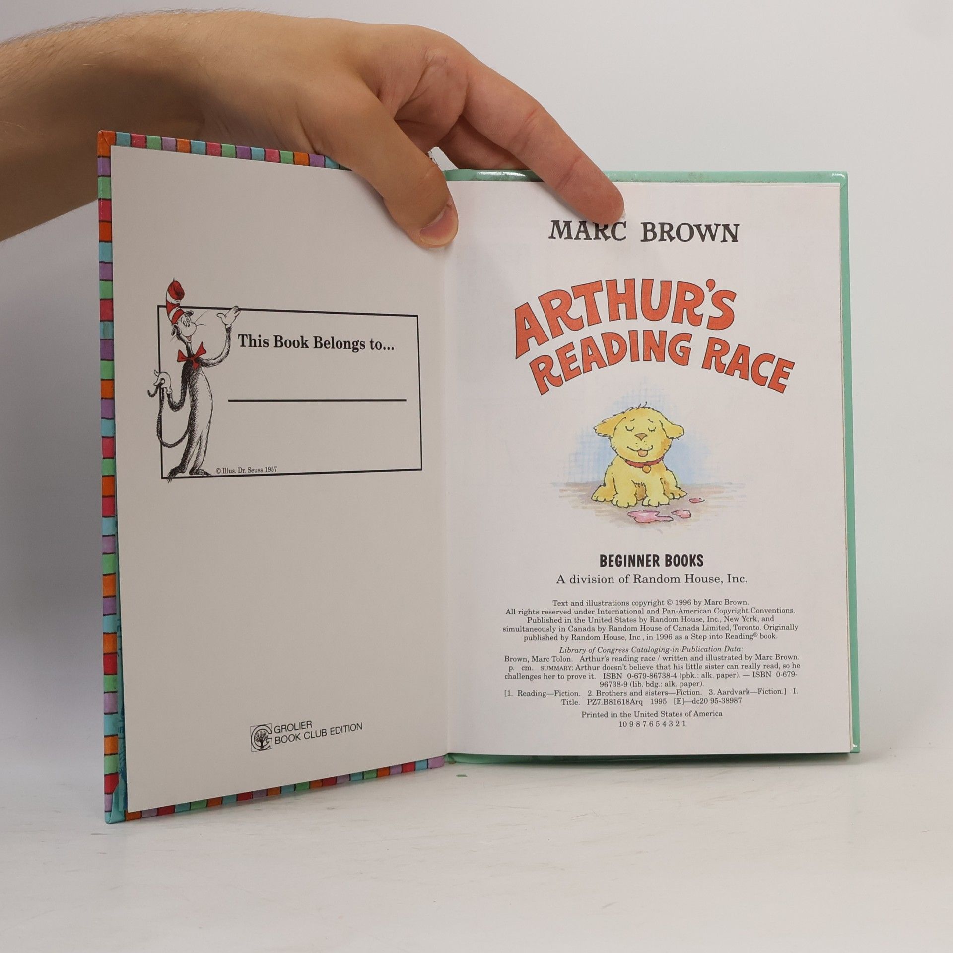 Marc Brown Arthur's Reading Race