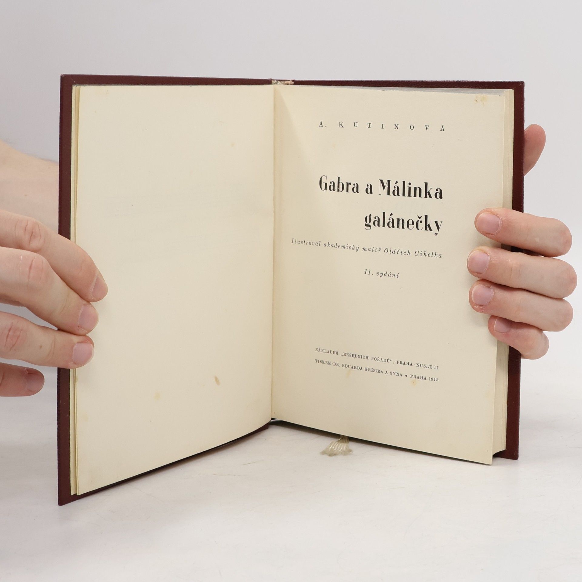 Amálie Kutinová Gabra a Málinka 5. Galánečky