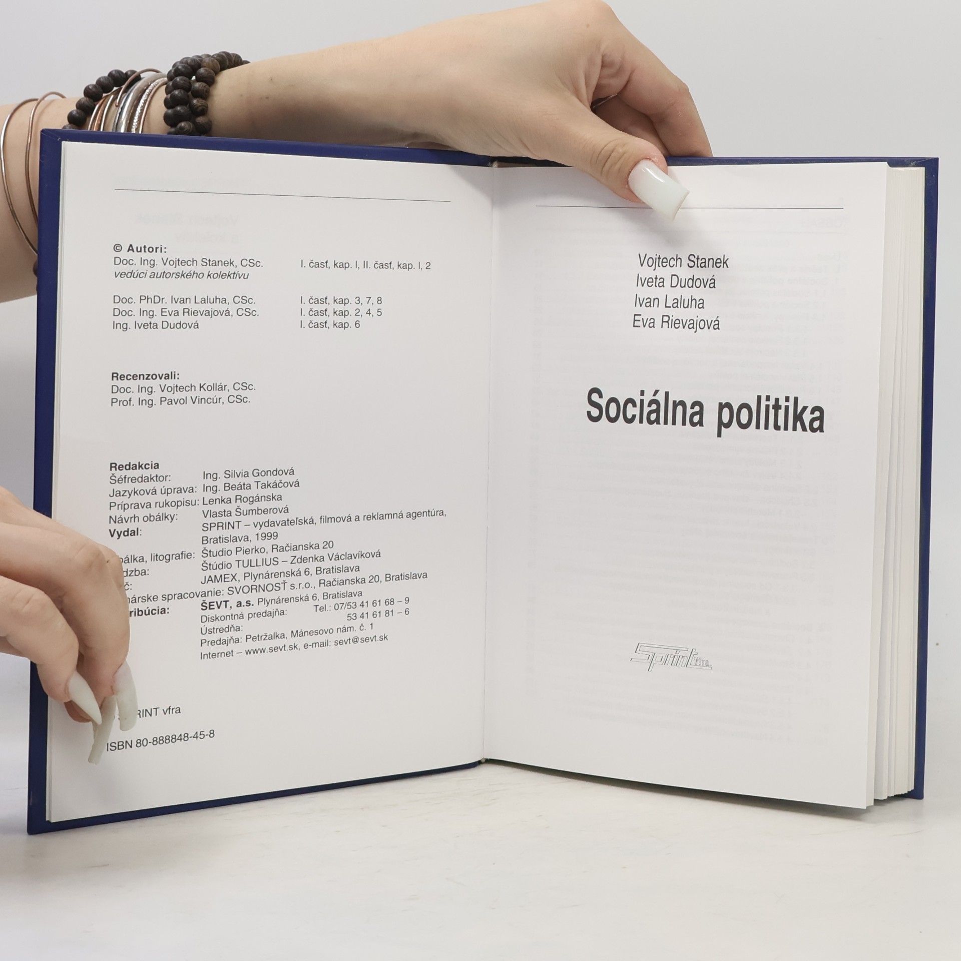 Vojtěch Staněk Sociálna politika