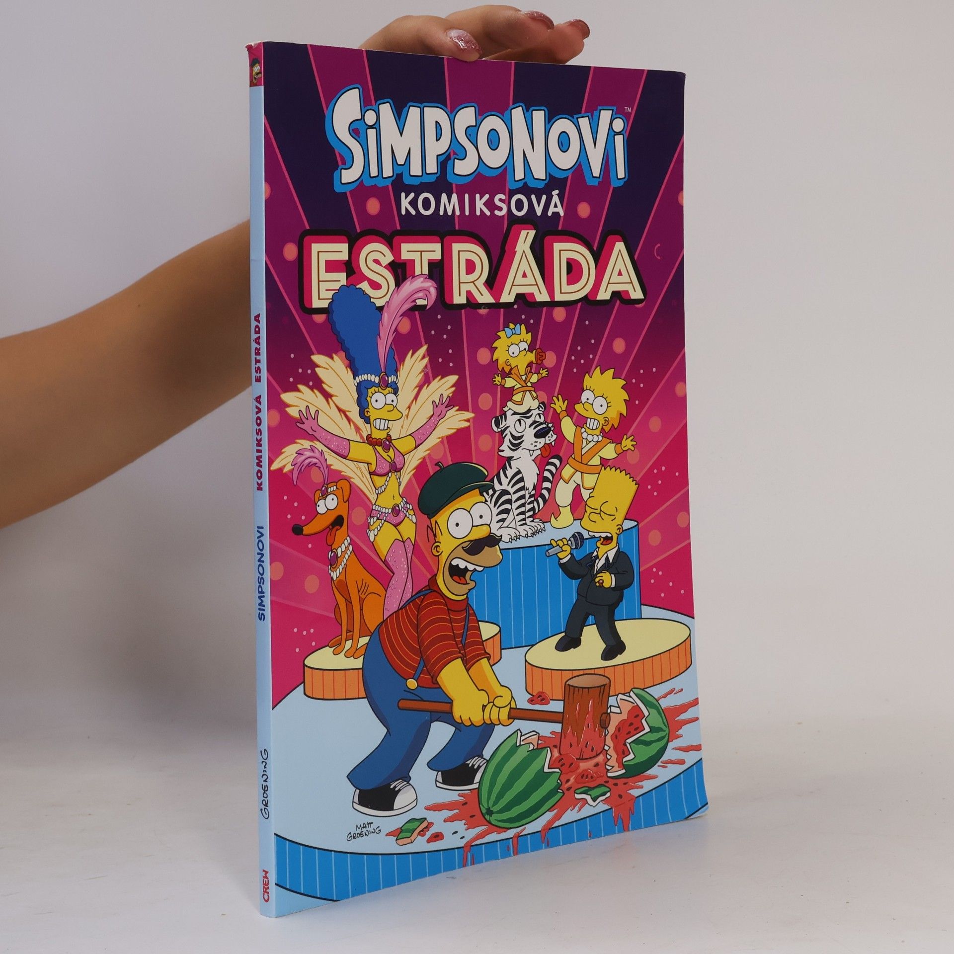 Petr Putna Simpsonovi. Komiksová estráda