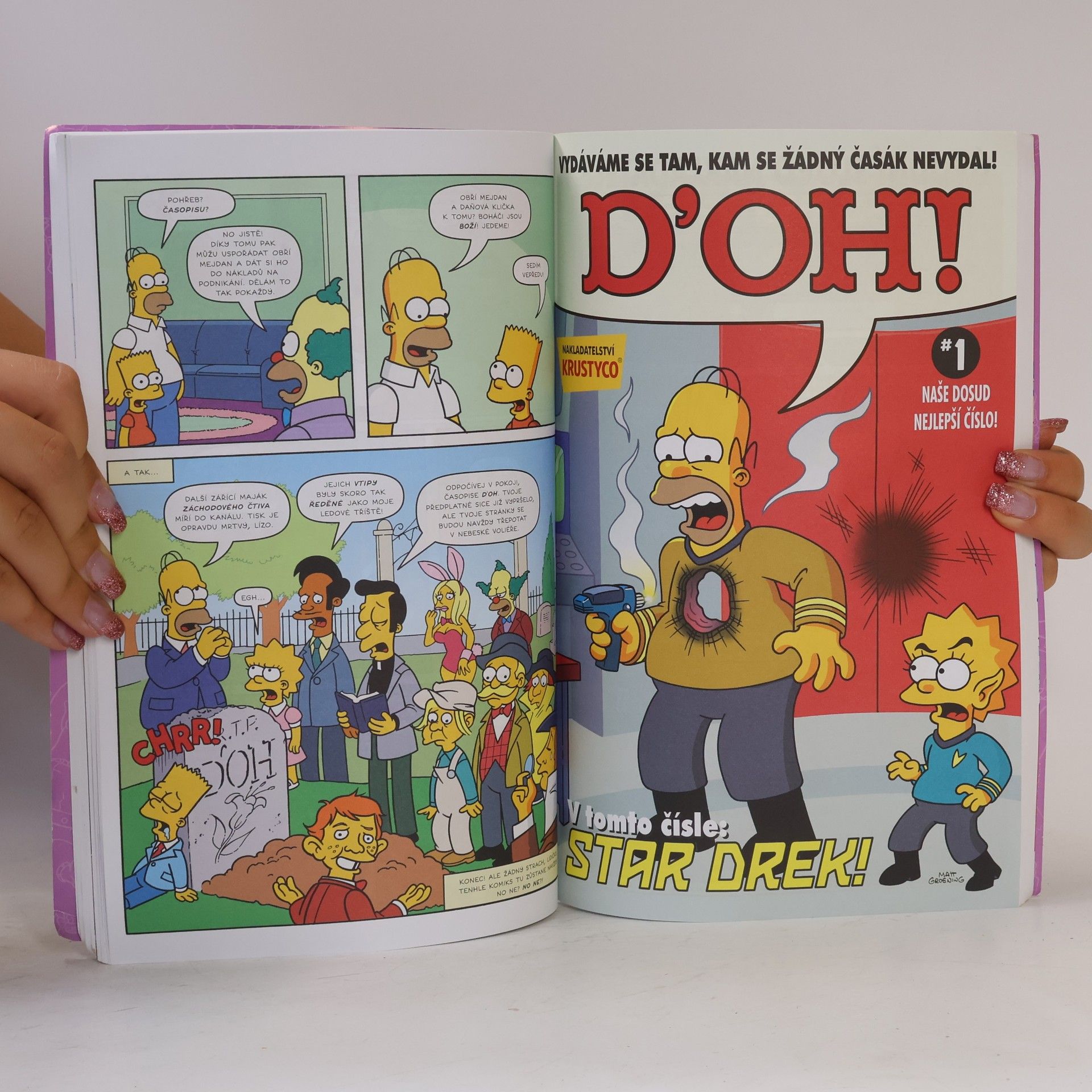 Matt Groening Simpsonovi. Našlápnutý komiksový kotel