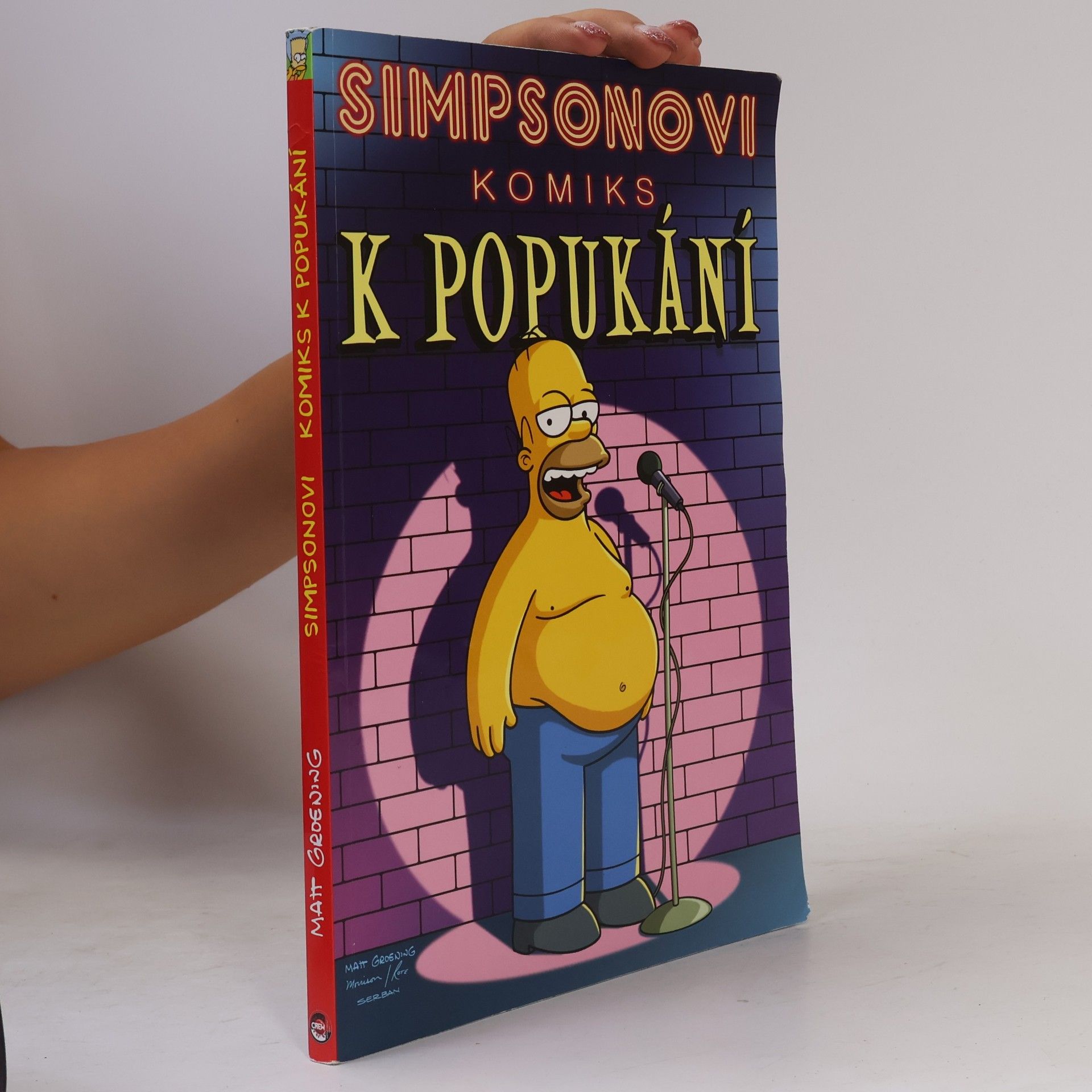 Matt Groening Simpsonovi: Komiks k popukání