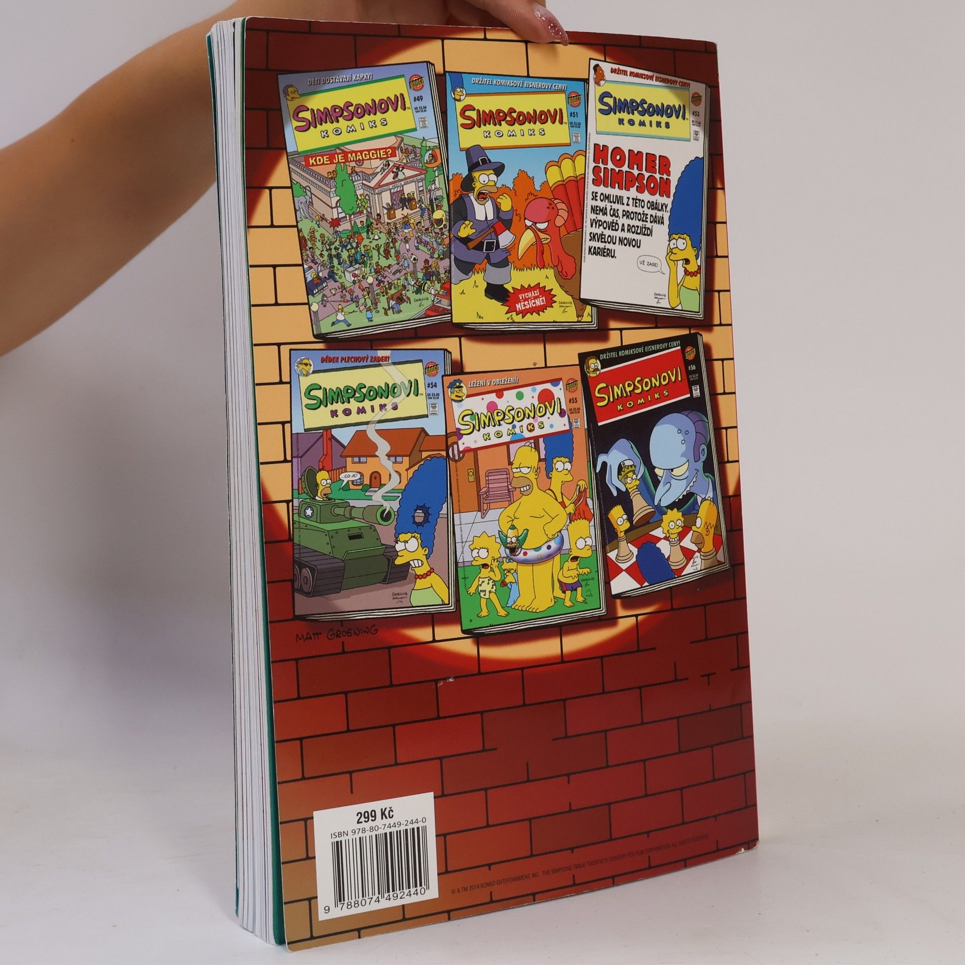 Matt Groening Simpsonovi: Komiks k popukání