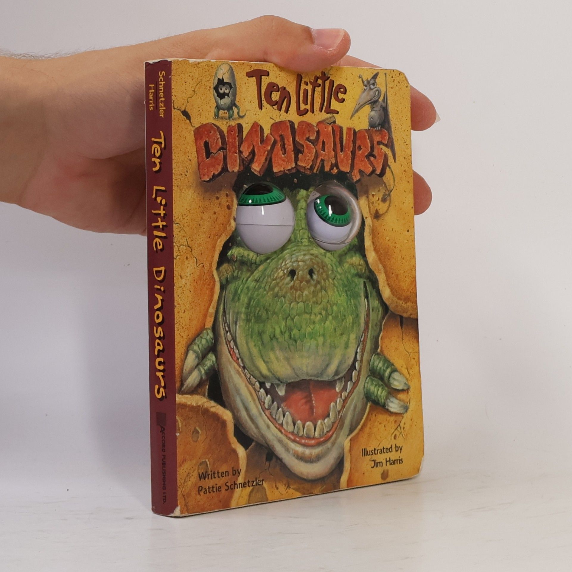 Pattie L. Schnetzler Ten Little Dinosaurs (Eyeball Animation): Board Book Edition