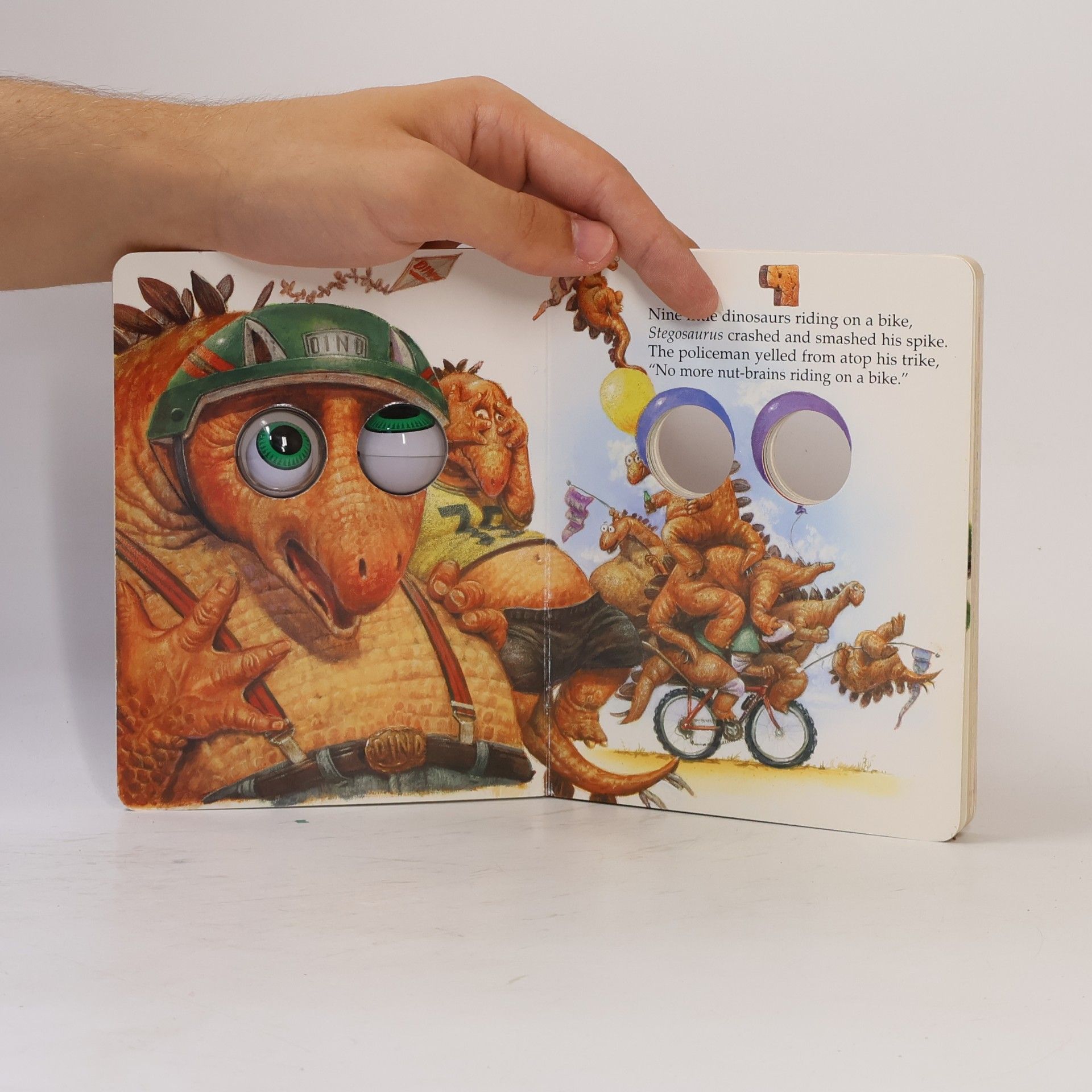 Pattie L. Schnetzler Ten Little Dinosaurs (Eyeball Animation): Board Book Edition