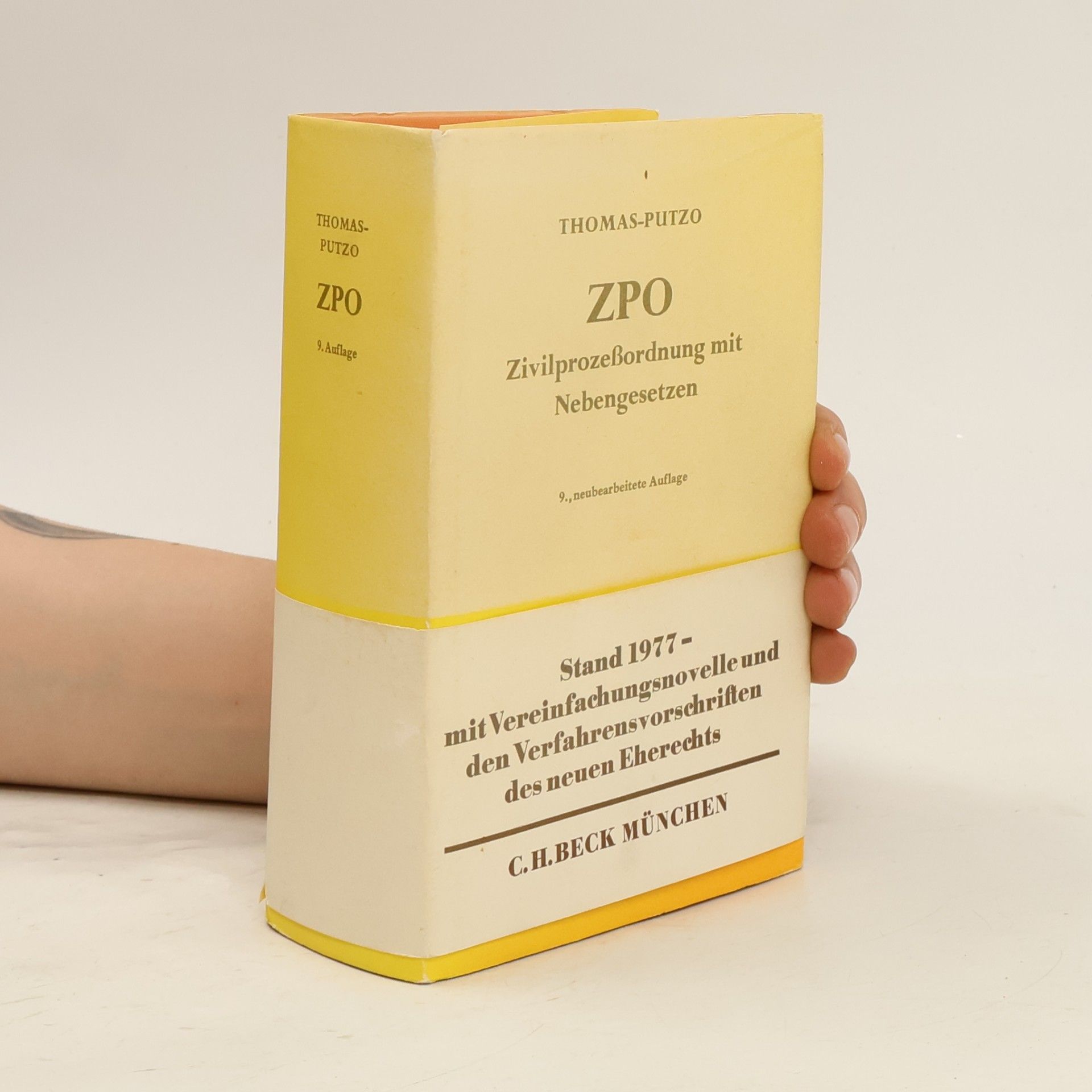 Heinz Thomas Zivilprozessordnung