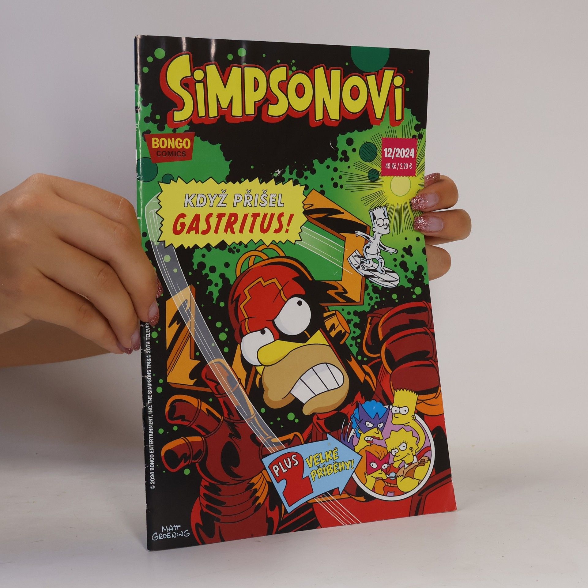 Matt Groening Simpsonovi 12/2024