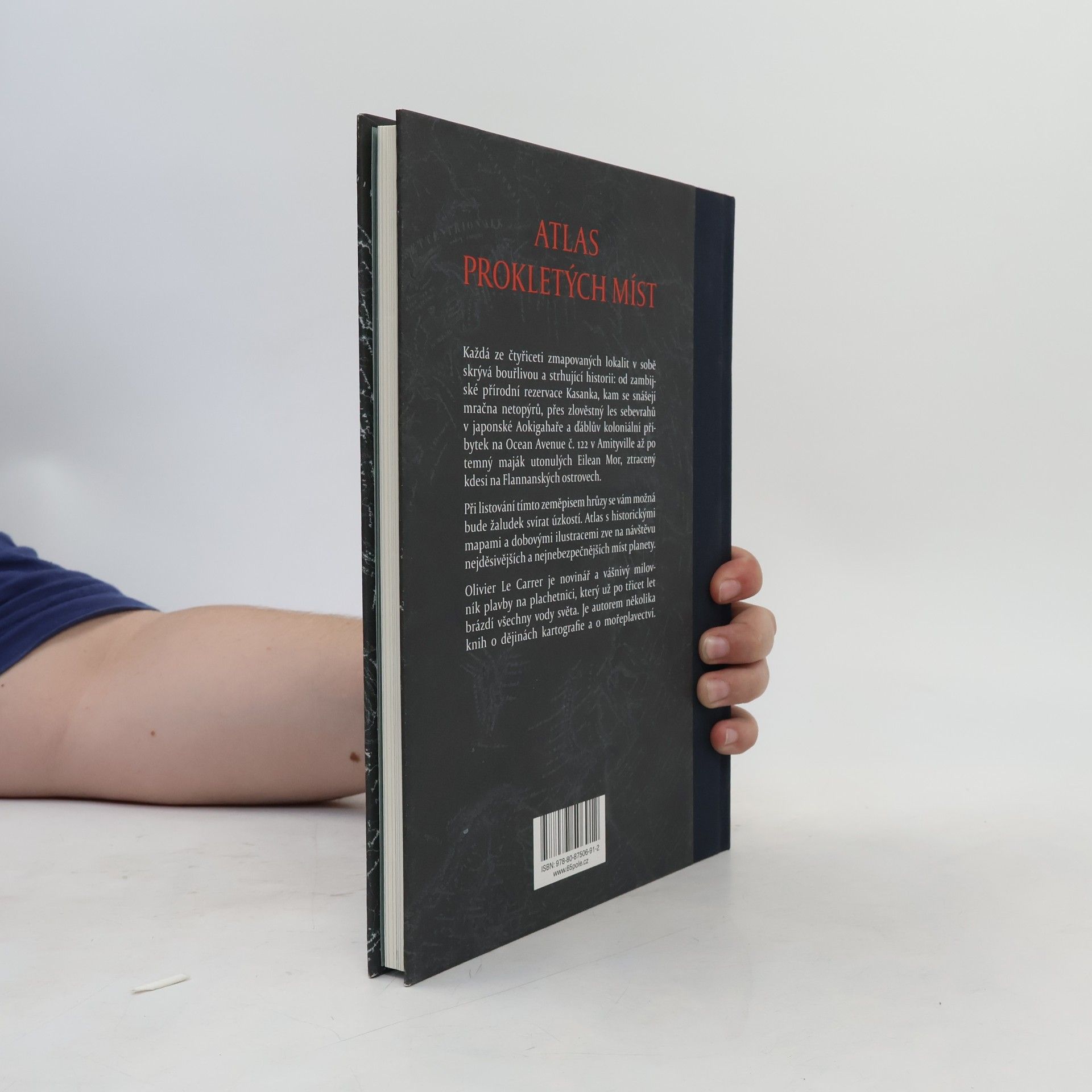 Olivier Le Carrer Atlas prokletých míst