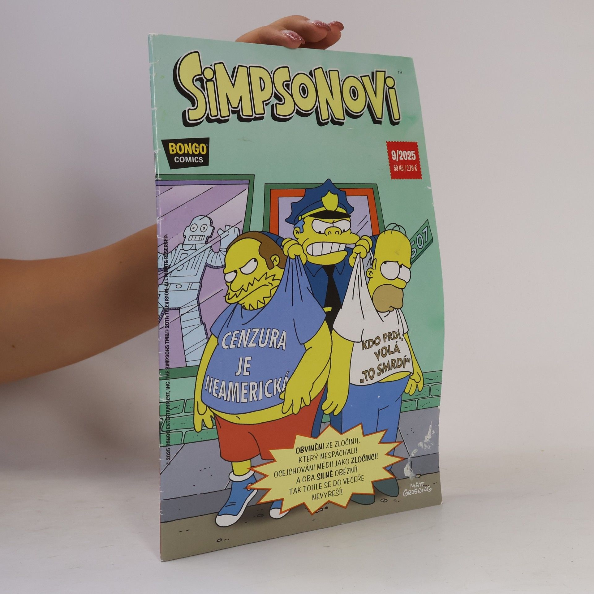 Matt Groening Simpsonovi 9/2025