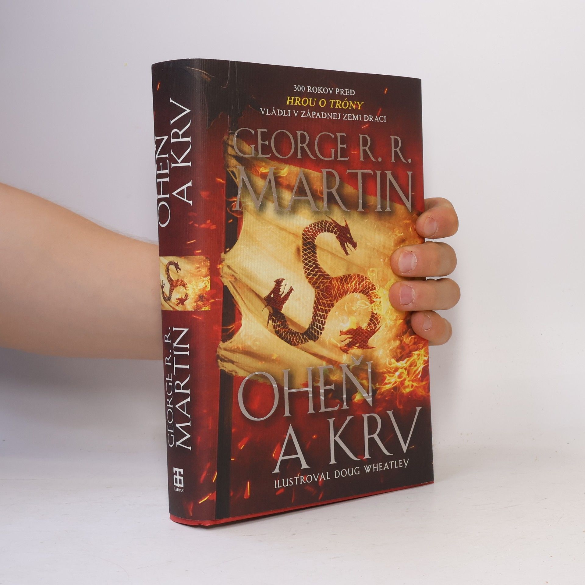 George R. R. Martin Oheň a krv