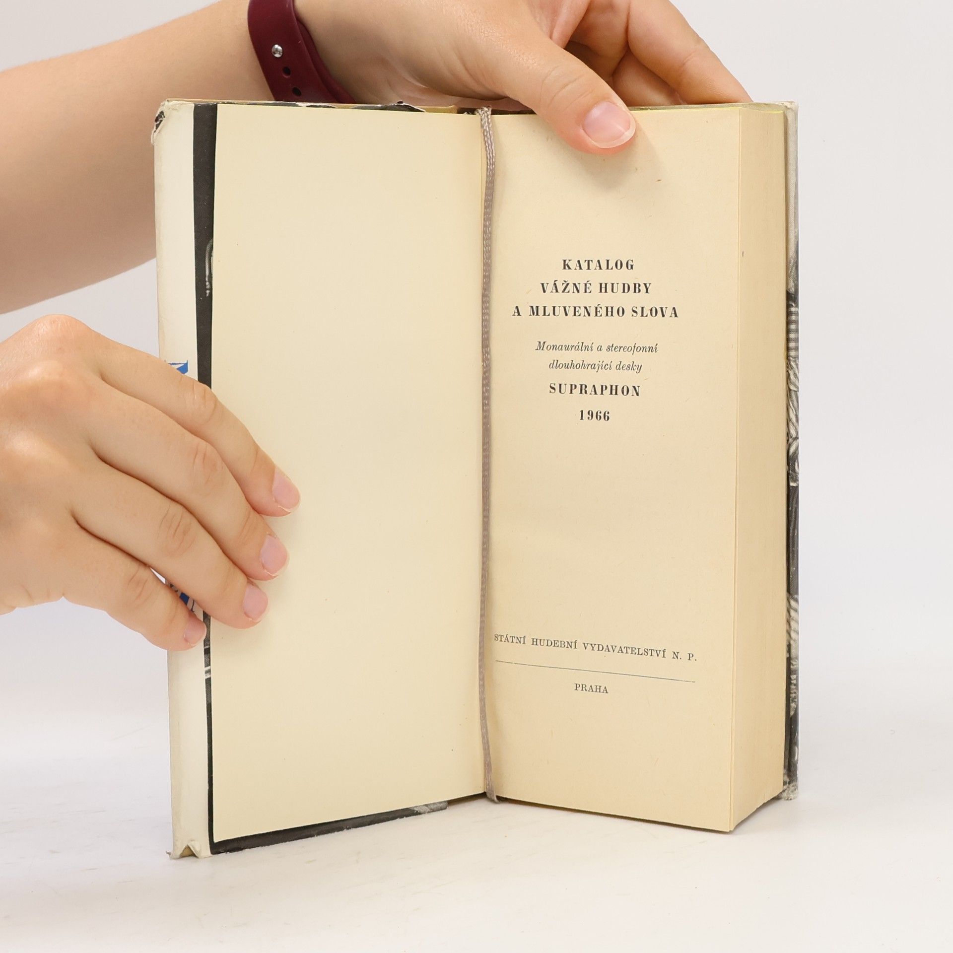 Milena Manová Katalog vážné hudby a mluveného slova 1965