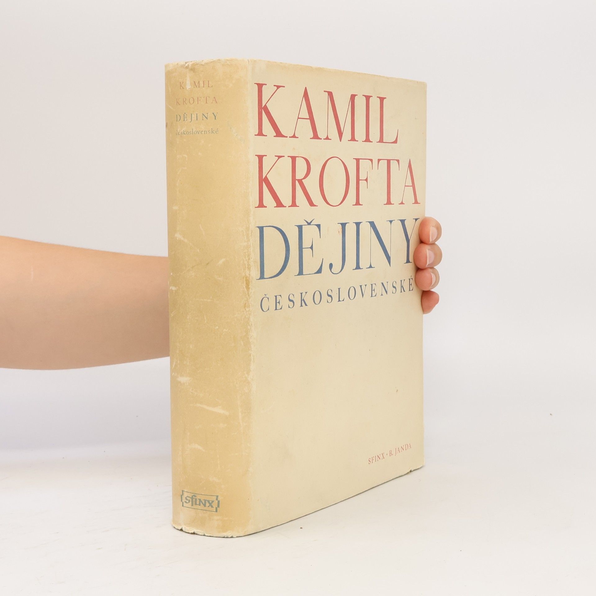 Kamil Krofta Dějiny československé