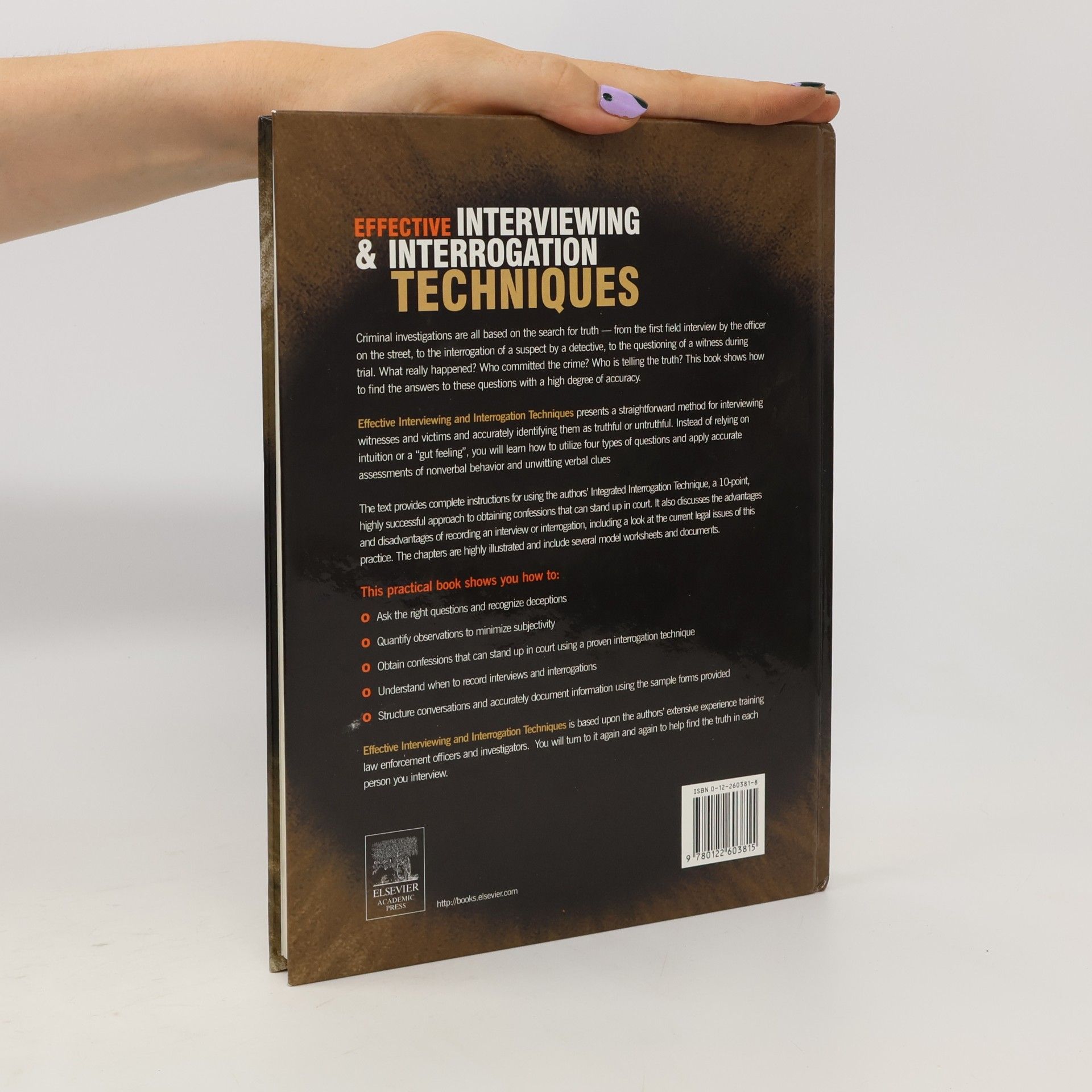 Nathan J. Gordon Effective Interviewing and Interrogation Techniques