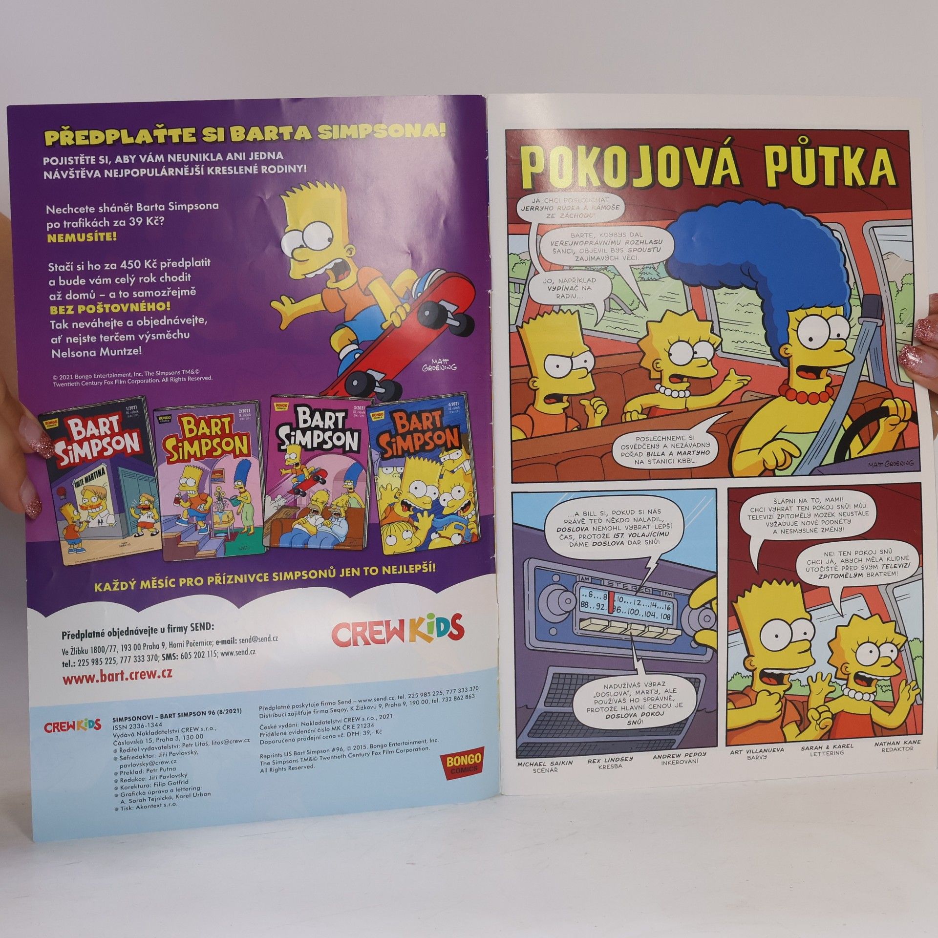 Various authors Bart Simpson 8/2021