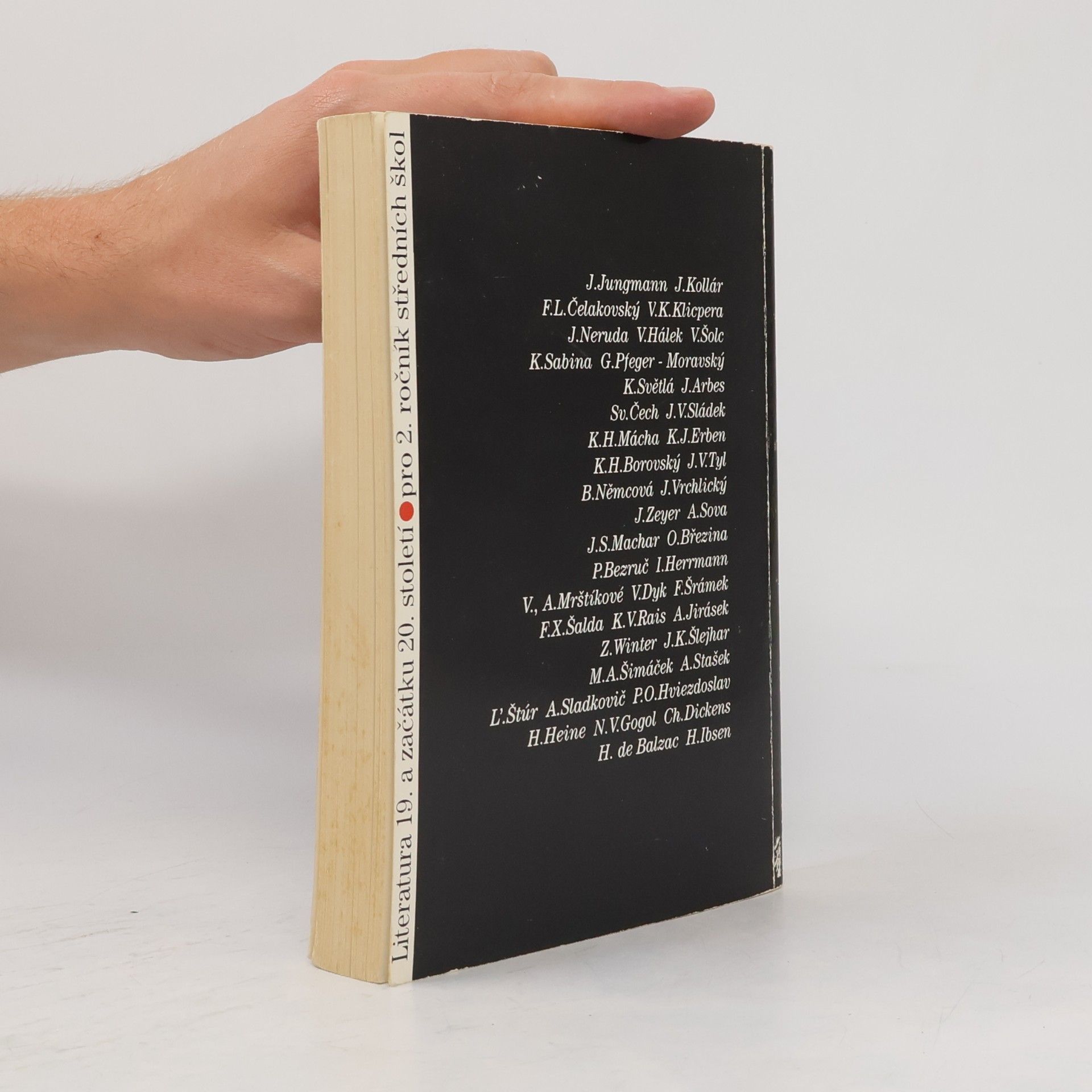 Vladimír Forst Literatura 19. a začátku 20. století : učebnice literatury pro 2. ročník středních škol