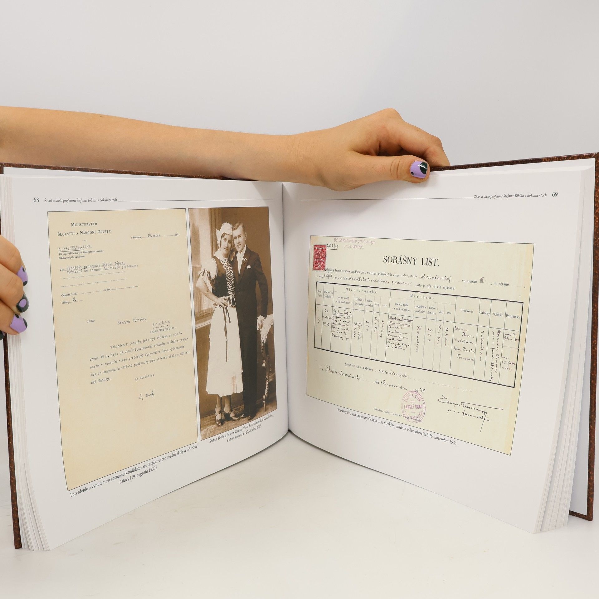Autorenkollektiv Život a dielo profesora Štefana Tóbika v dokumentoch