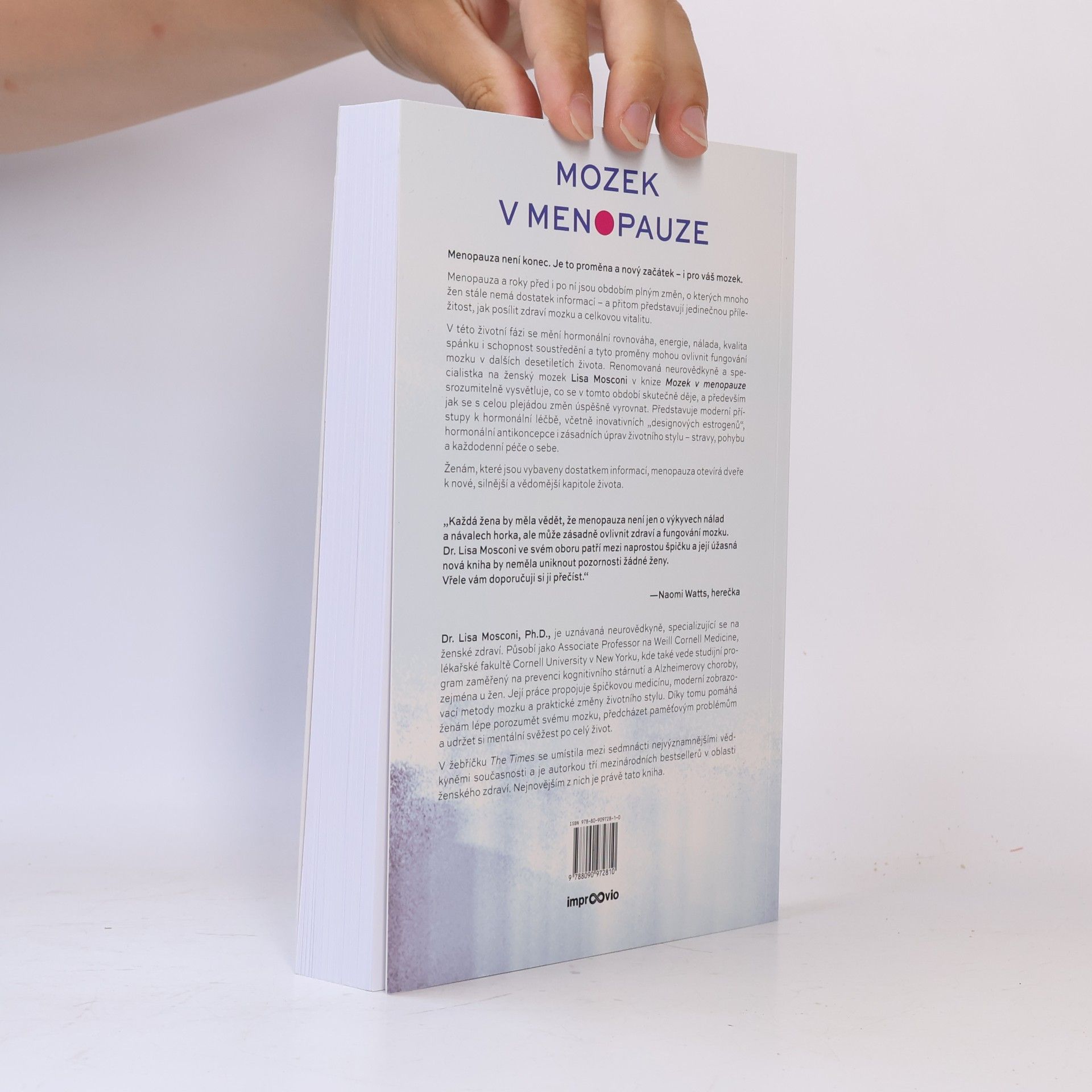 Lisa Mosconi Mozek v menopauze