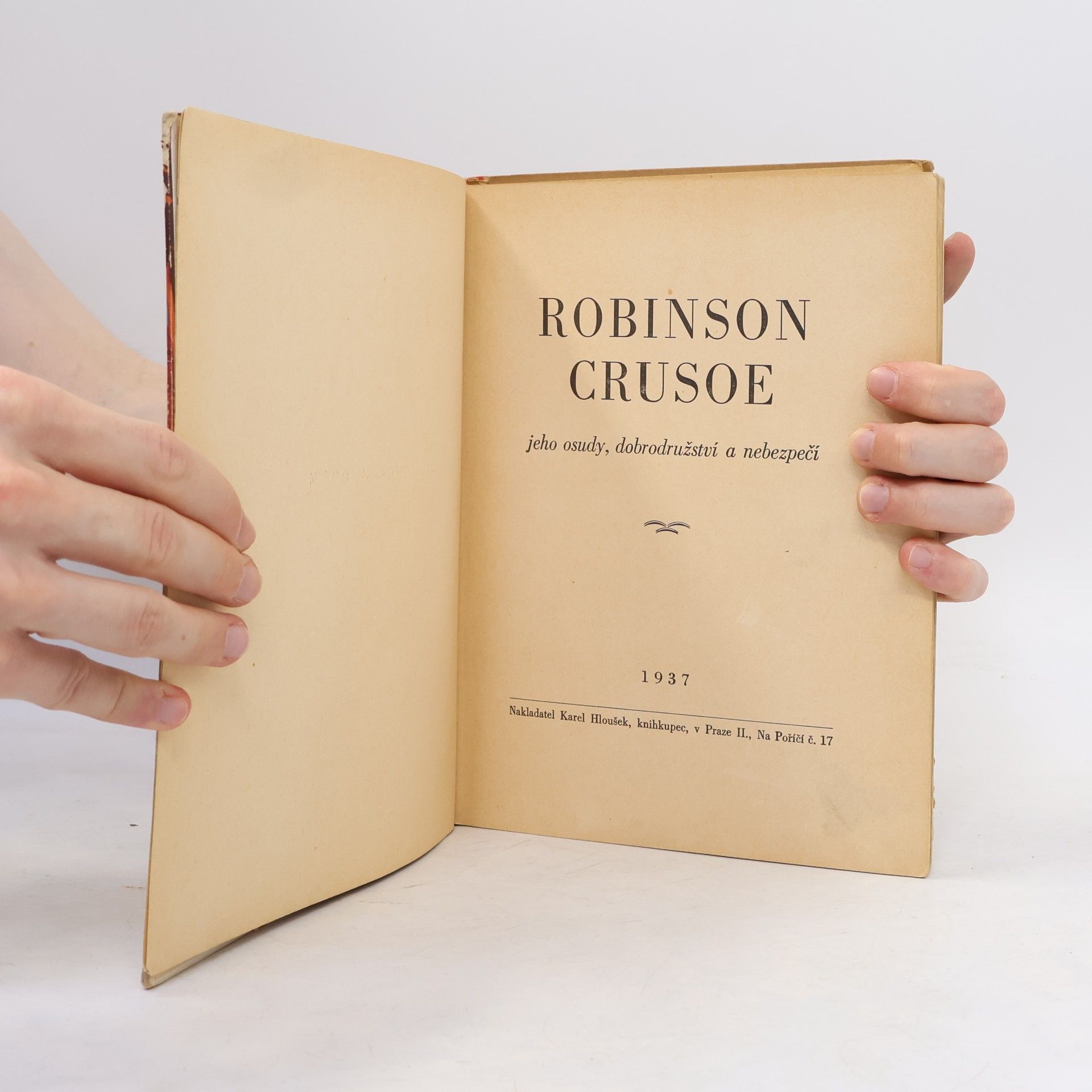 Daniel Defoe Robinson Crusoe