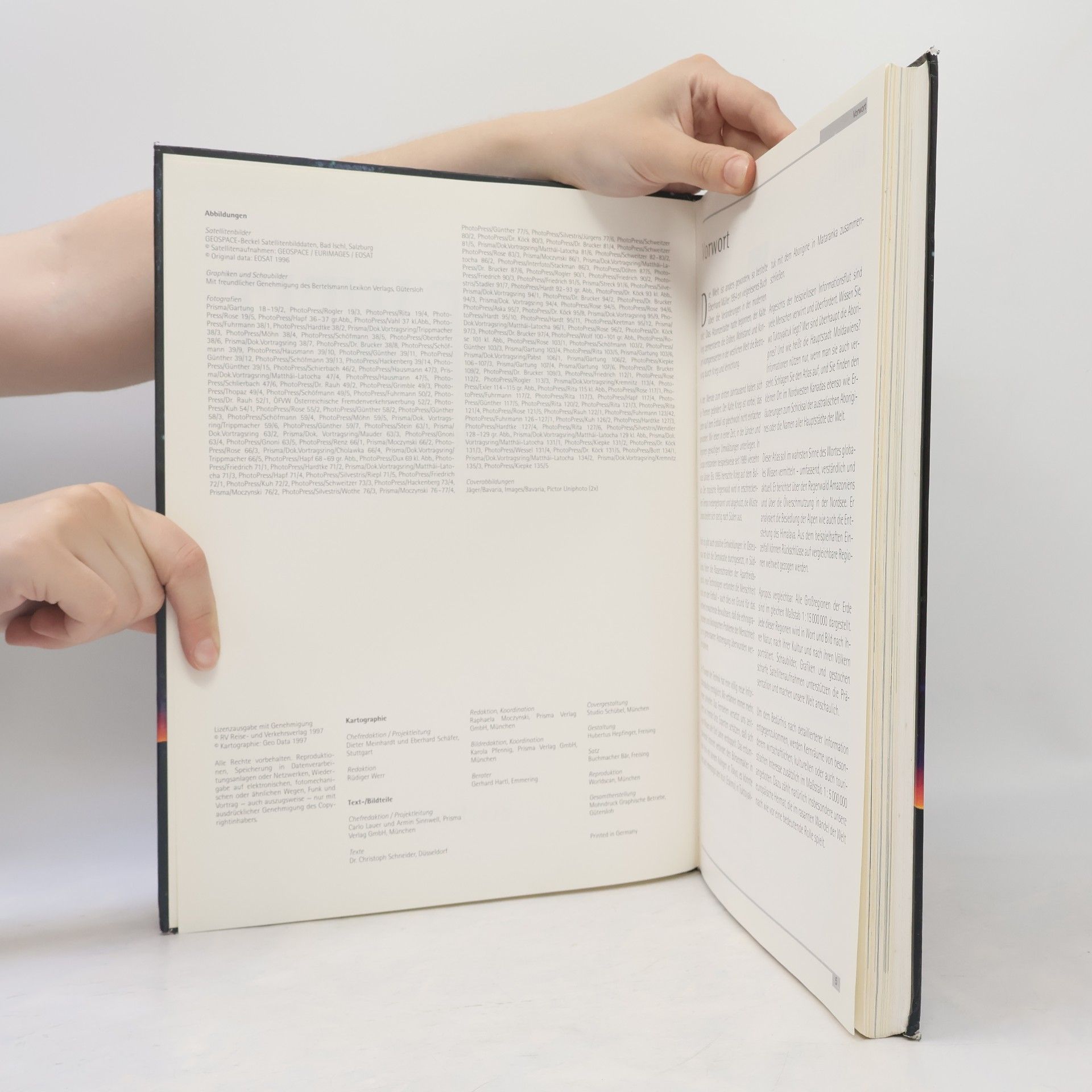 Collectif d'auteurs Unsere Welt: Der Atlas für die ganze Famillie