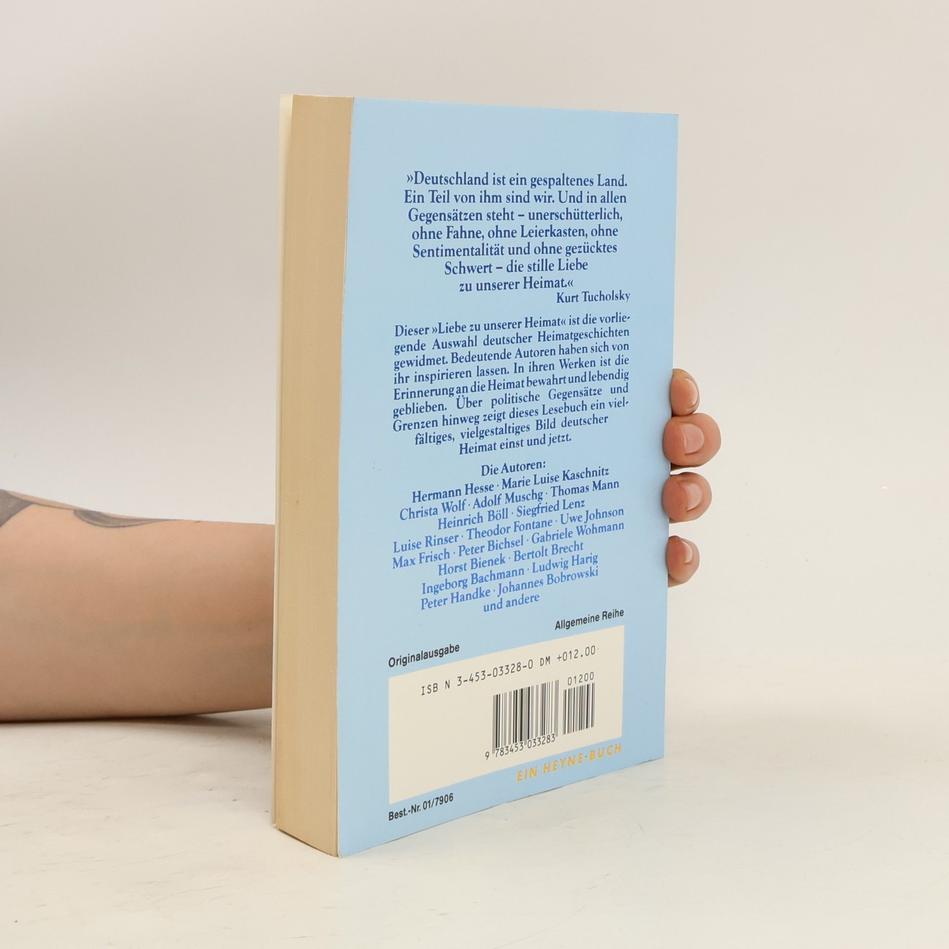 Manfred Kluge Heimat. Ein deutsches Lesebuch