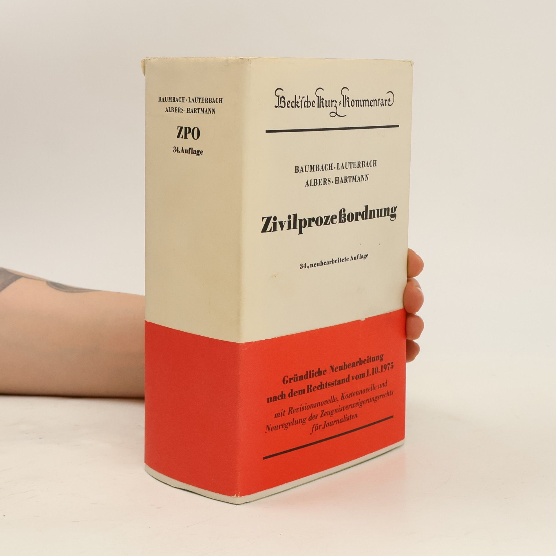 Adolf Baumbach Zivilprozessordnung