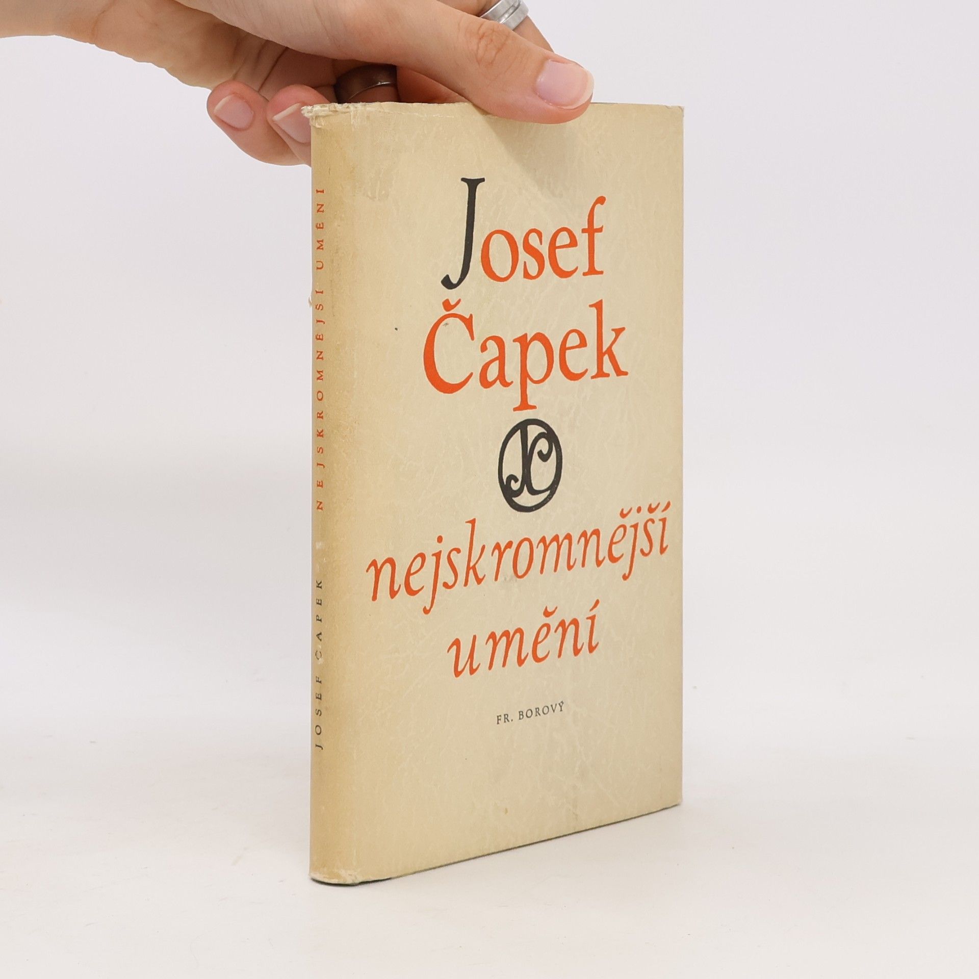 Josef Čapek Nejskromnější umění