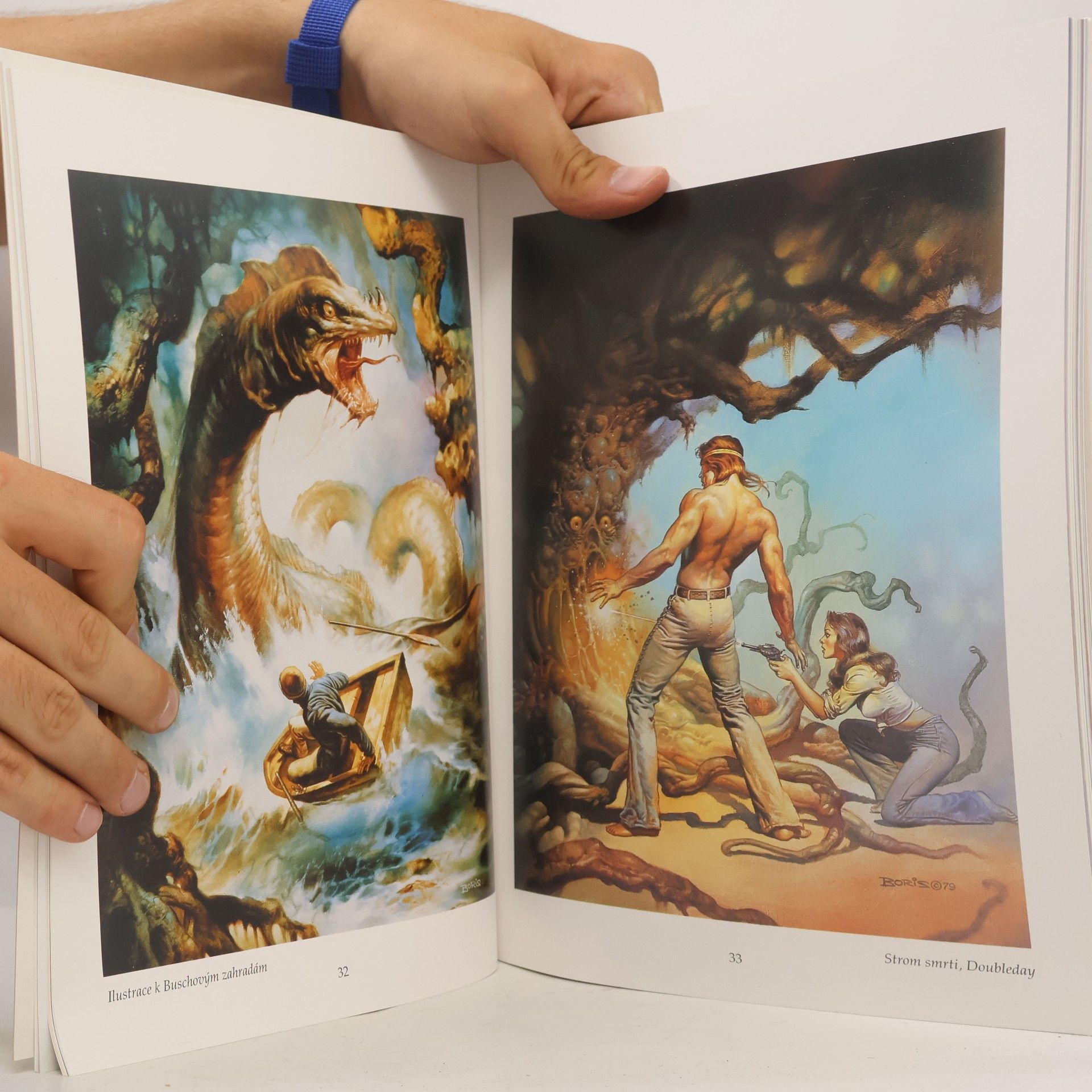 Boris Vallejo Výtvarné techniky fantazijního umění