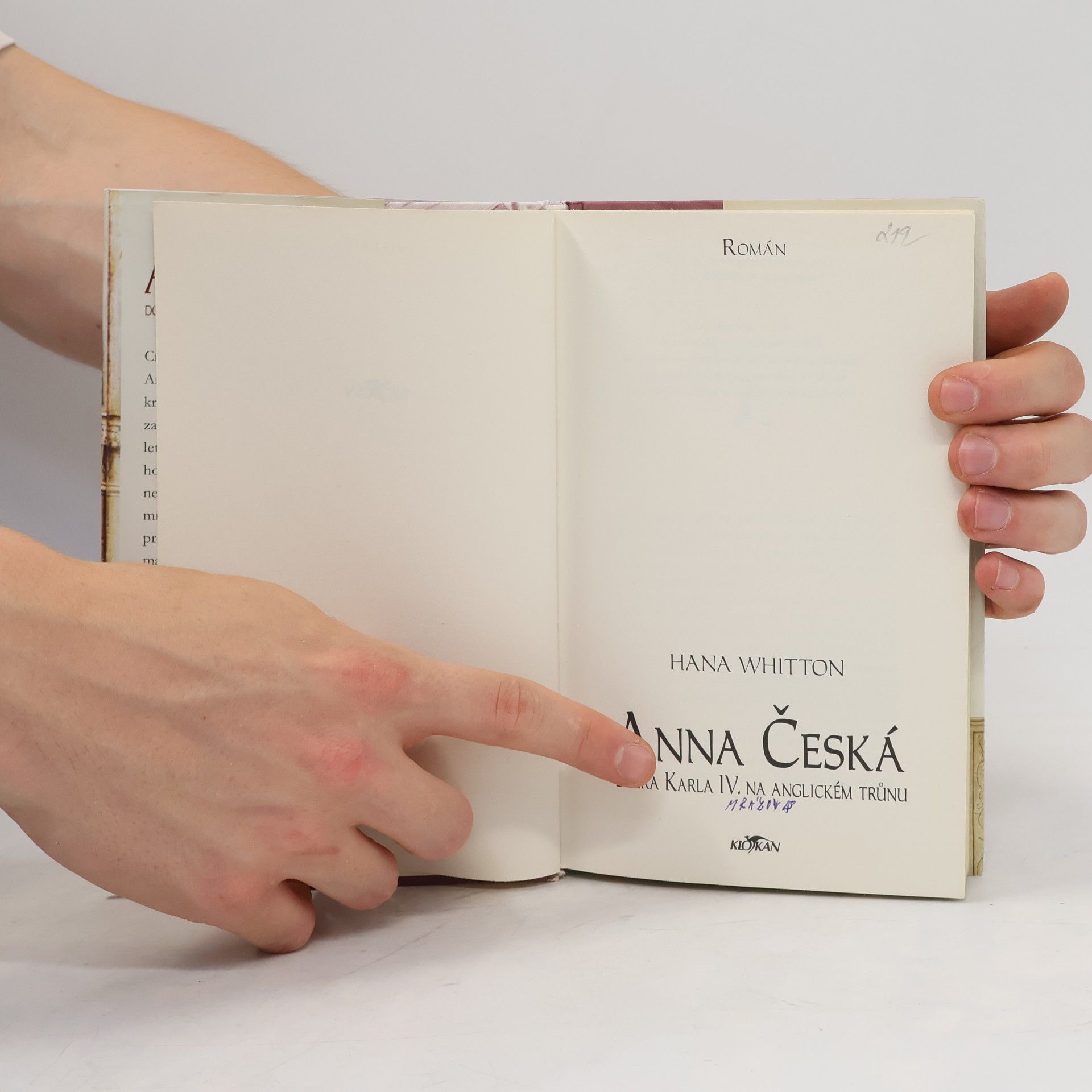 Hana Whitton Anna Česká : dcera Karla IV. na anglickém trůnu