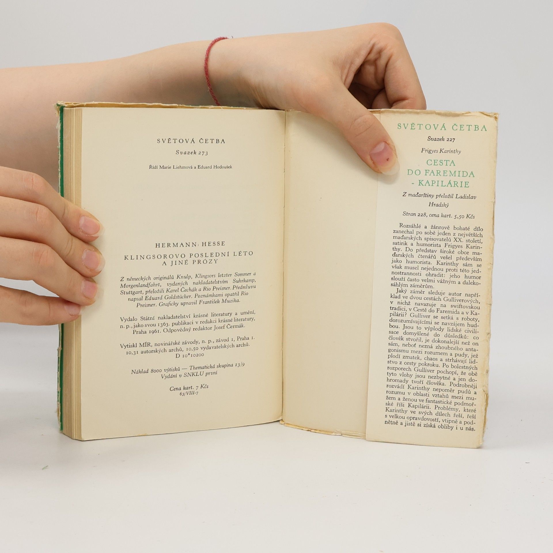 Hermann Hesse Klingsorovo poslední léto a jiné prózy