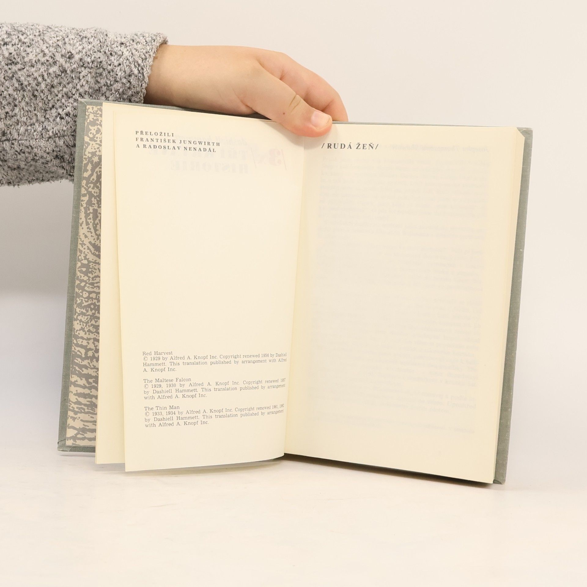 Dashiell Hammett Tři krvavé historie