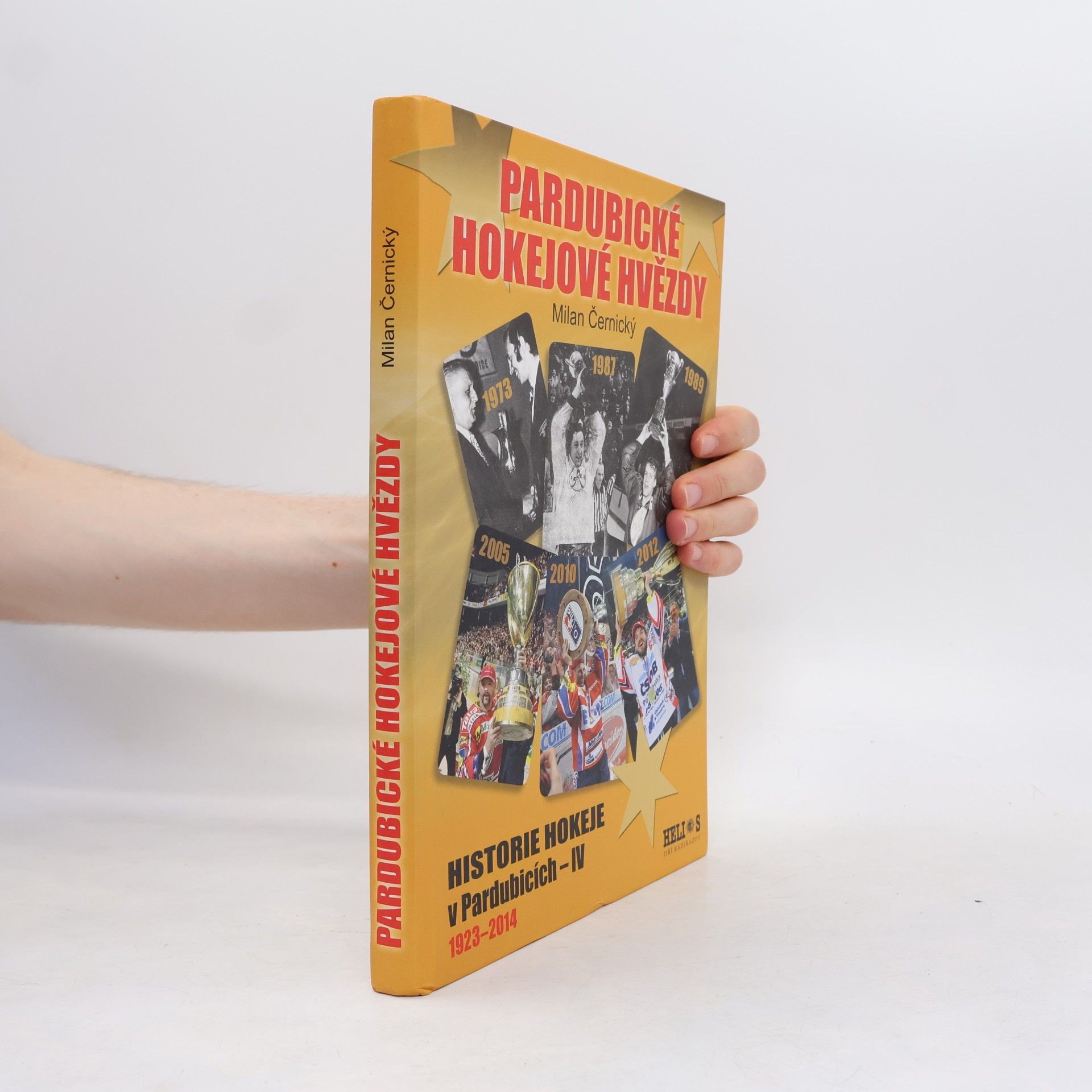 Milan Černický Pardubické hokejové hvězdy. Historie hokeje v Pardubicích - IV. 1923-2014