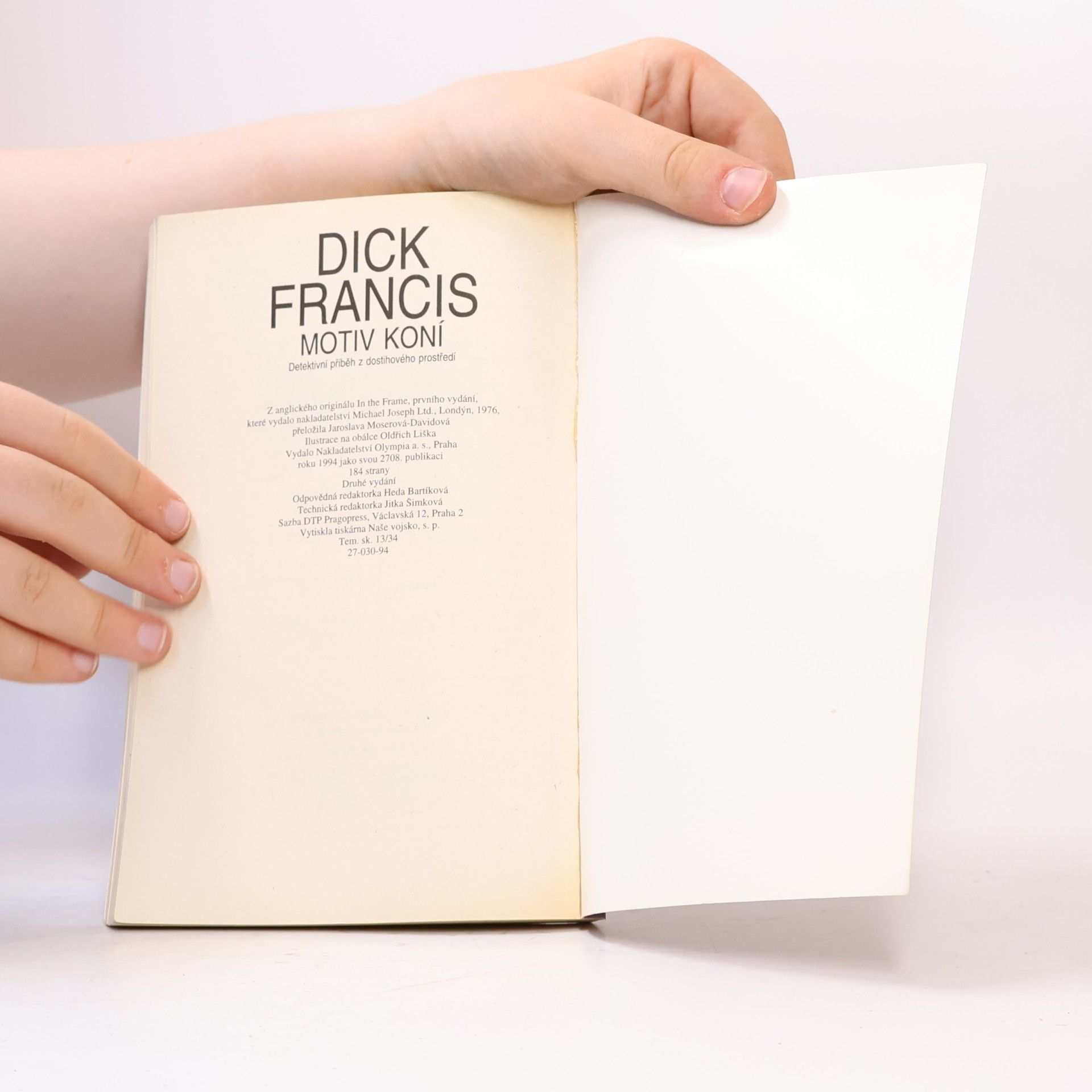 Dick Francis Motiv koní