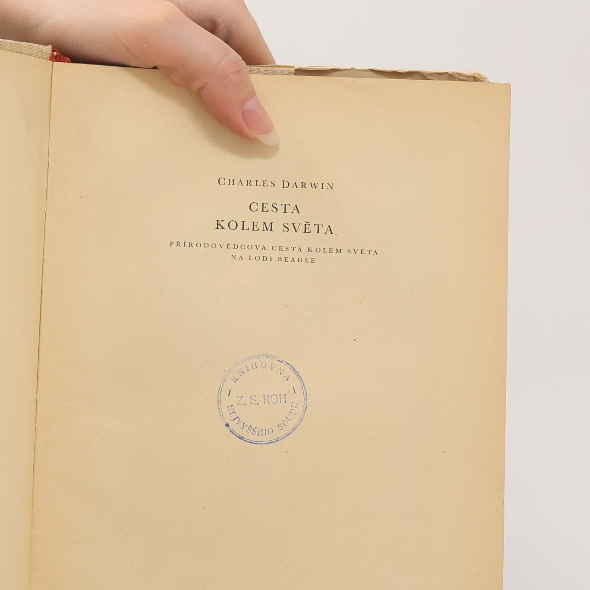 Charles Darwin Cesta kolem světa
