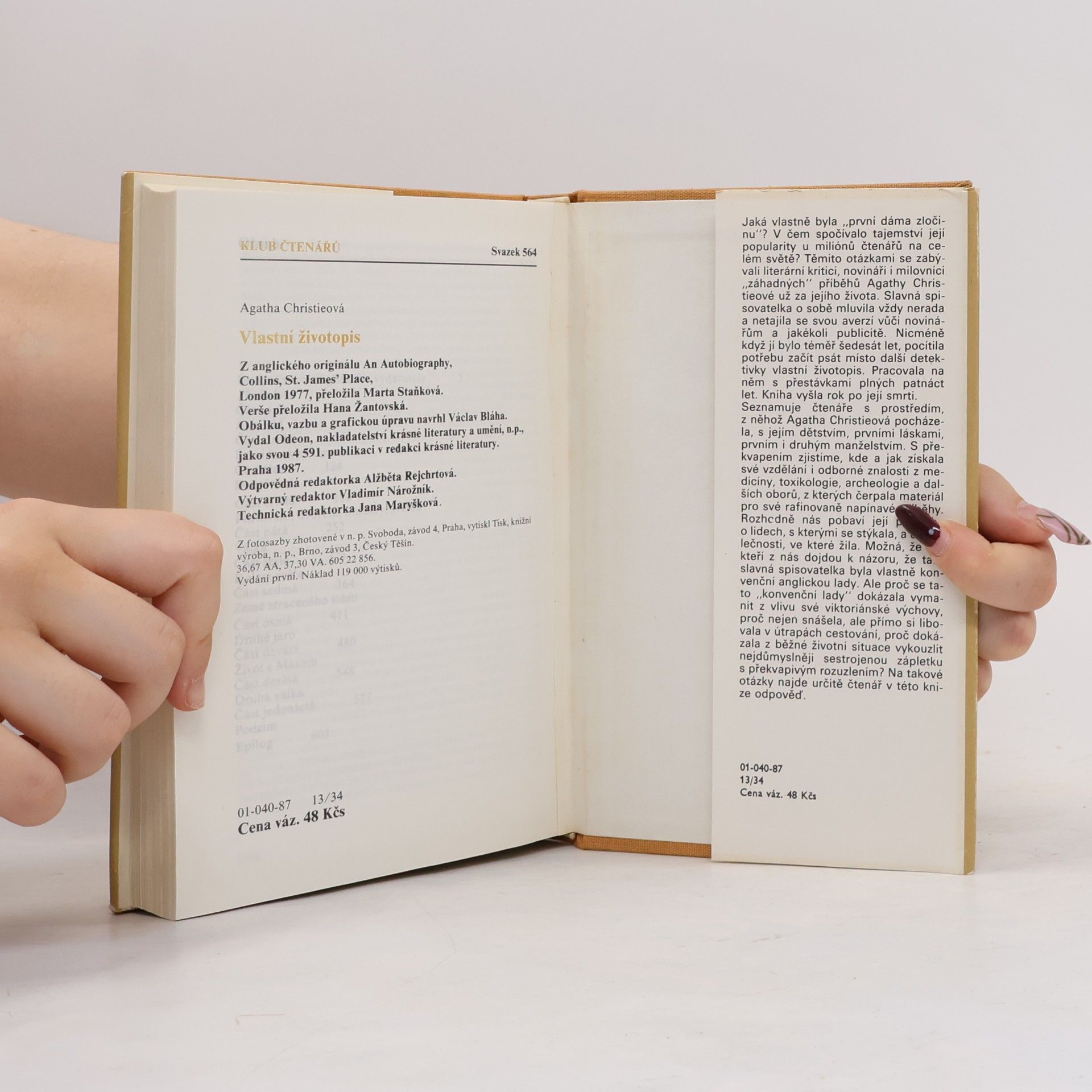 Agatha Christie Vlastní životopis