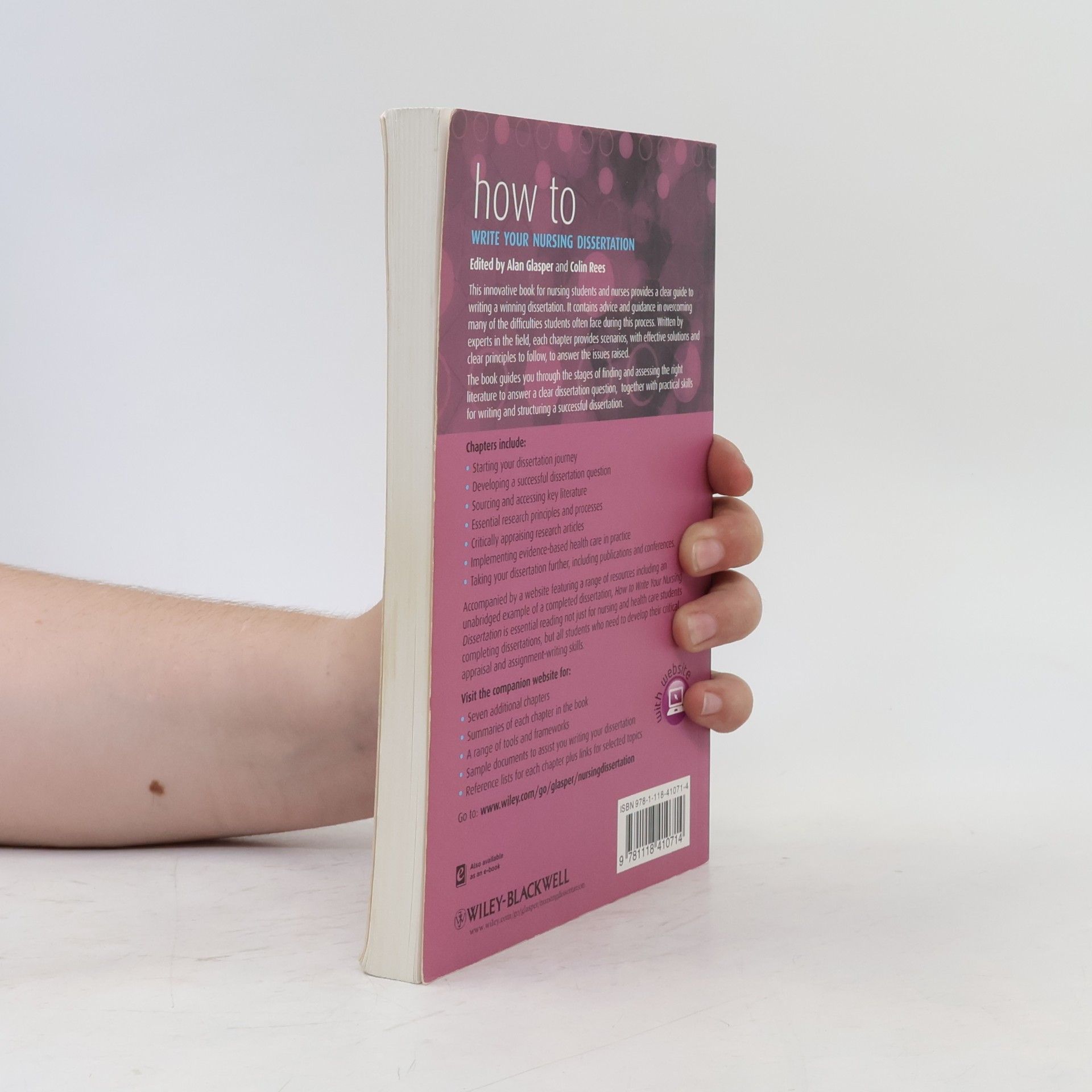 Edward Alan Glasper How To Write Your Nursing Dissertation