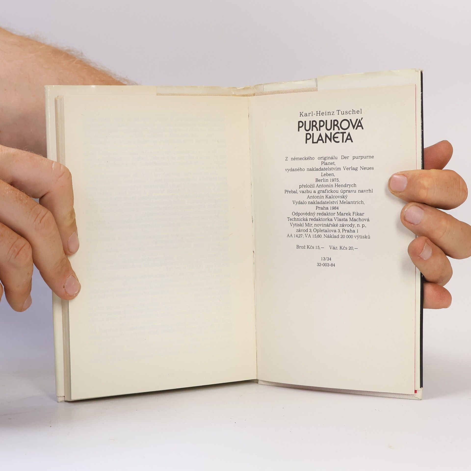 Karl Heinz Tuschel Purpurová planeta