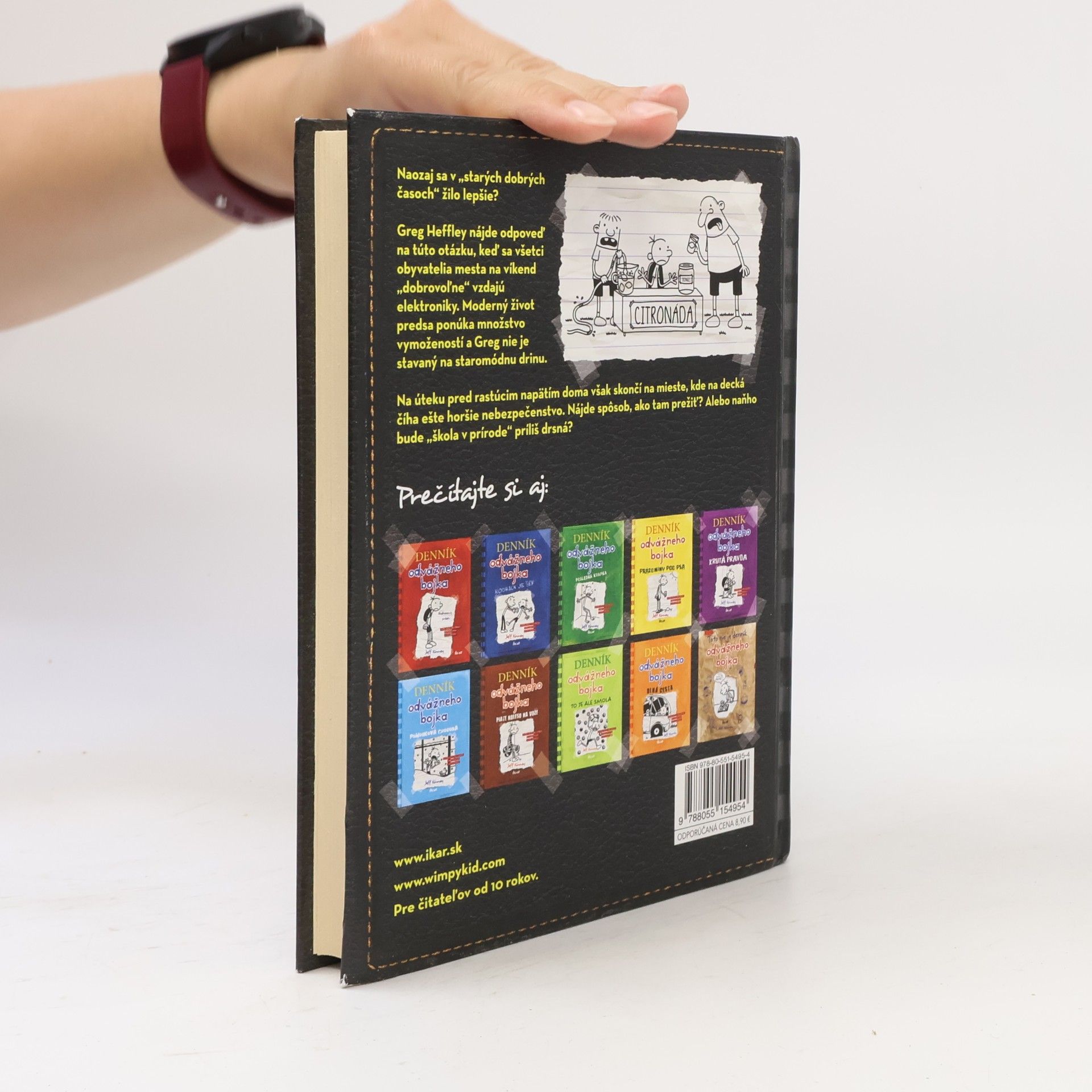 Jeff Kinney Denník odvážneho bojka 10. Drsná škola
