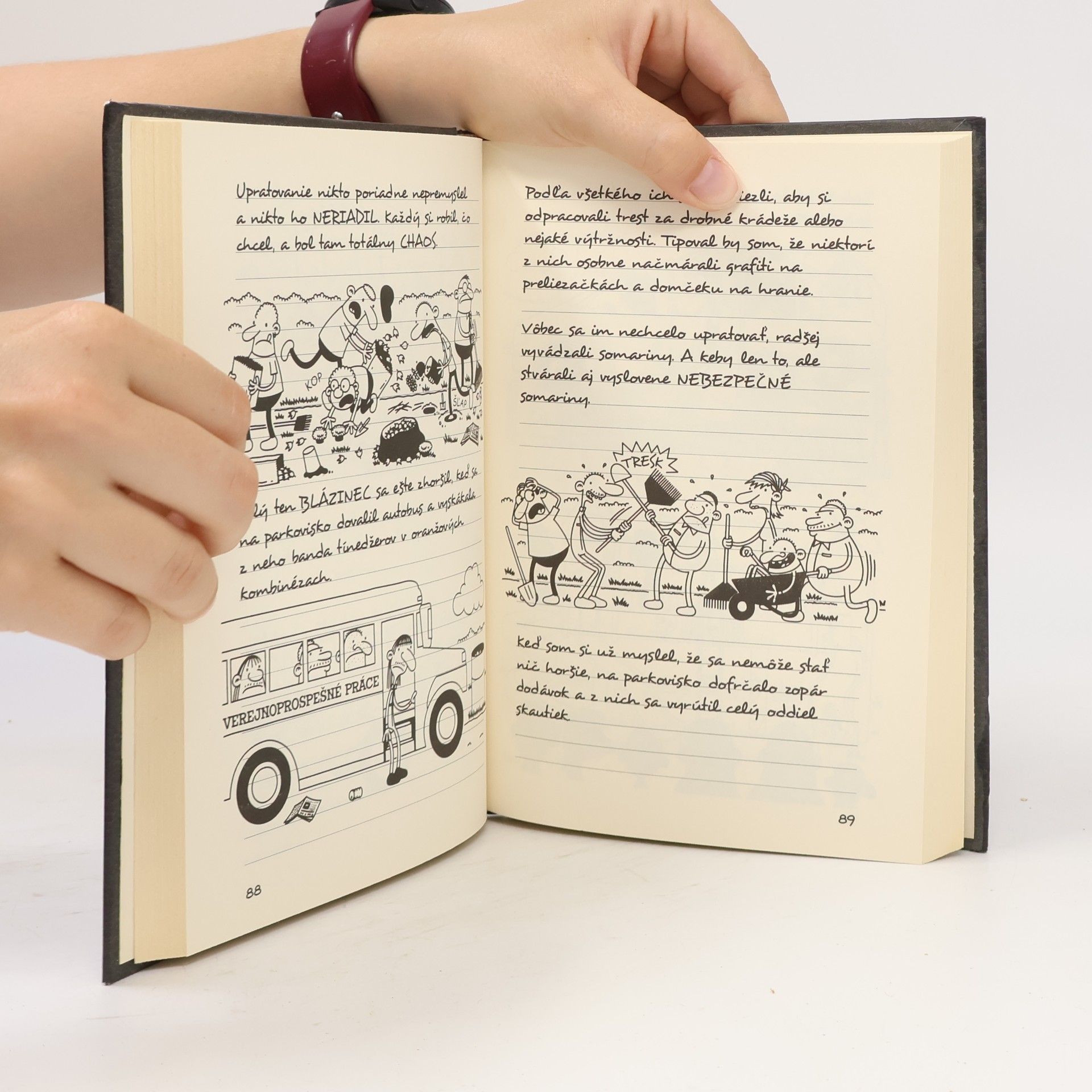 Jeff Kinney Denník odvážneho bojka 10. Drsná škola