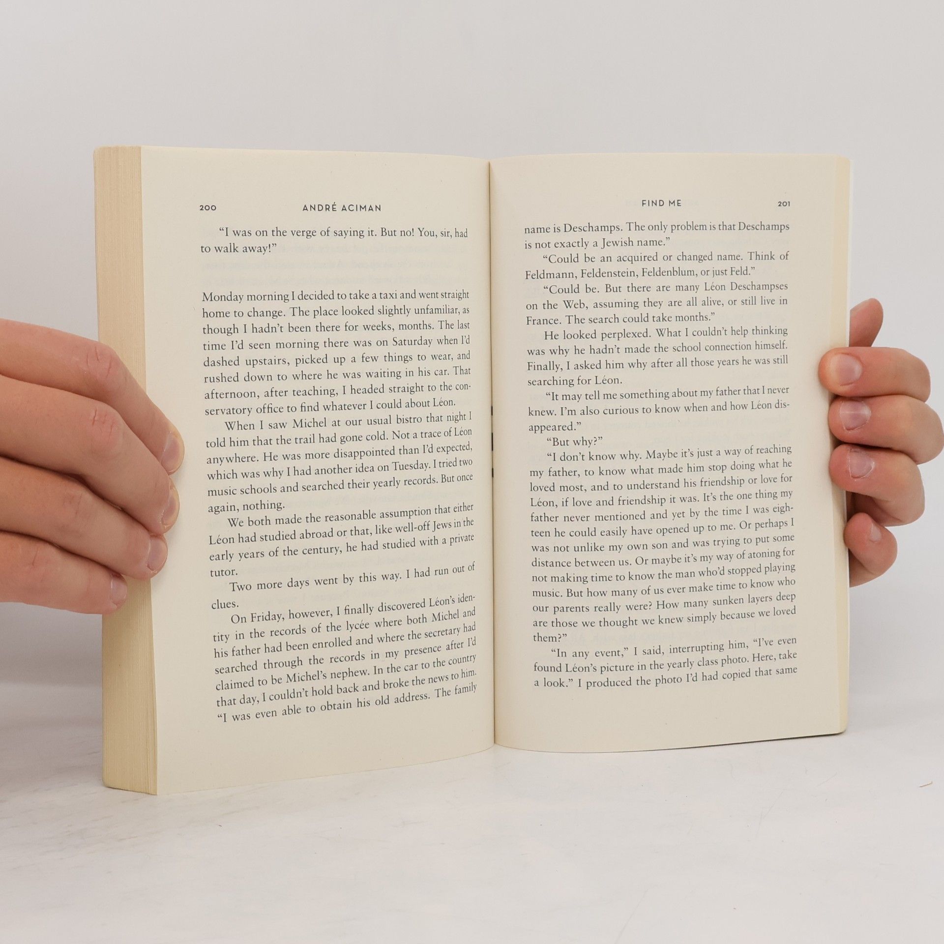 André Aciman Find Me