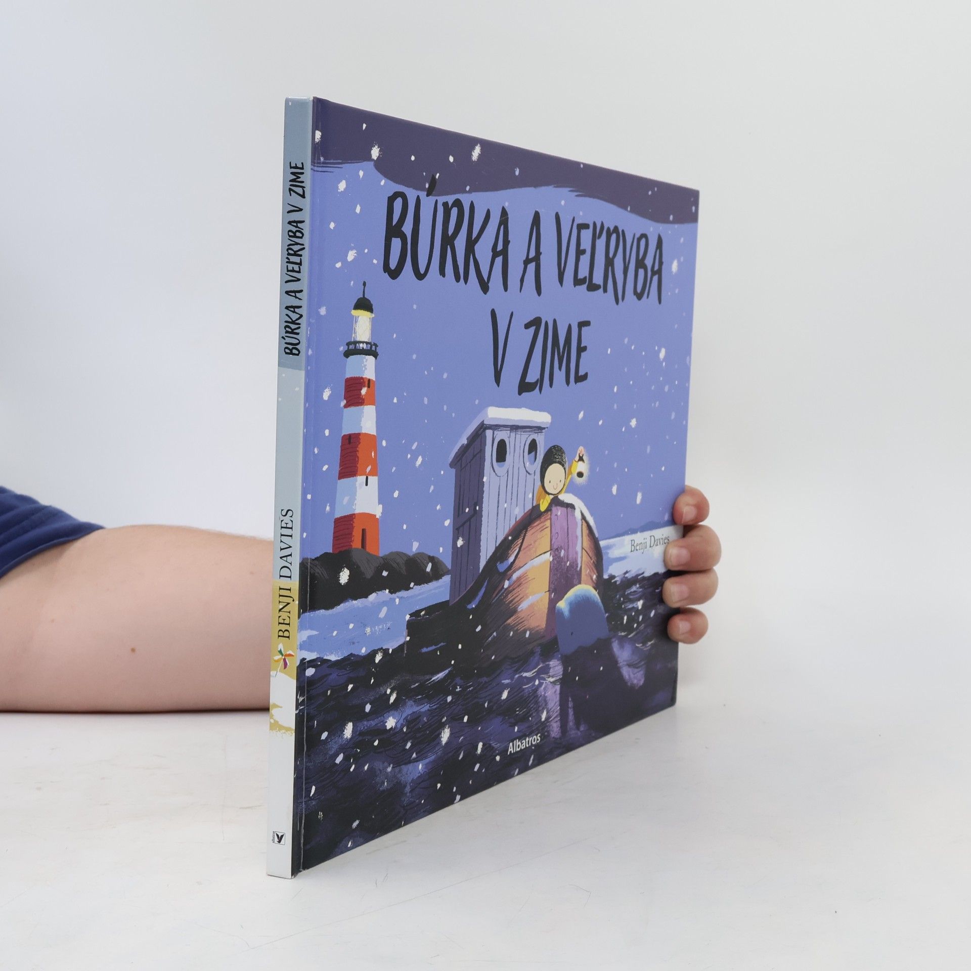 Benji Davies Búrka a veľryba v zime